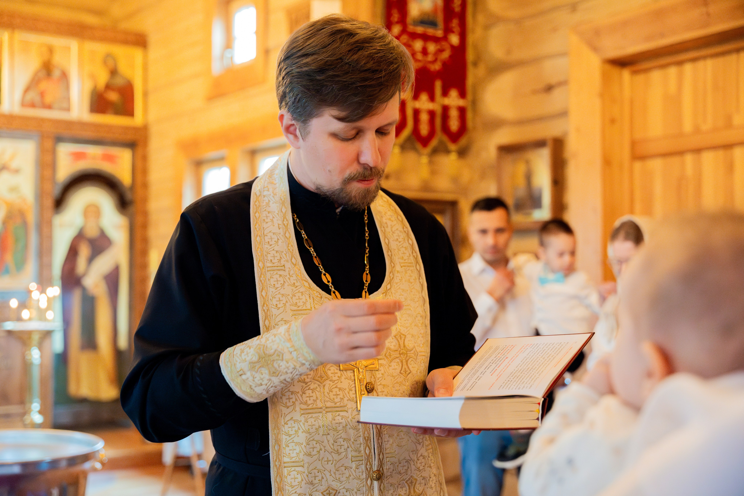 Крещение Ильи. Фотограф Юлия Попова