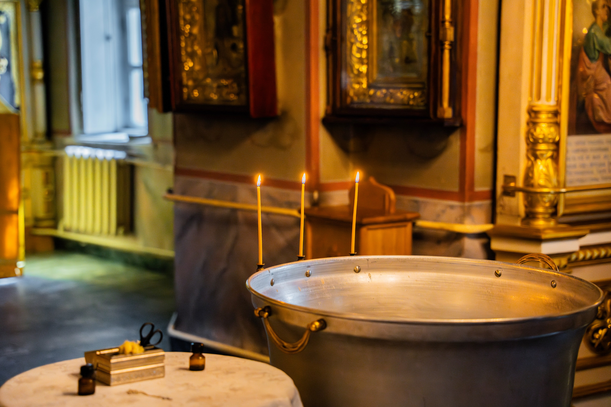 Крещение Даниила. Фотограф Юлия Попова