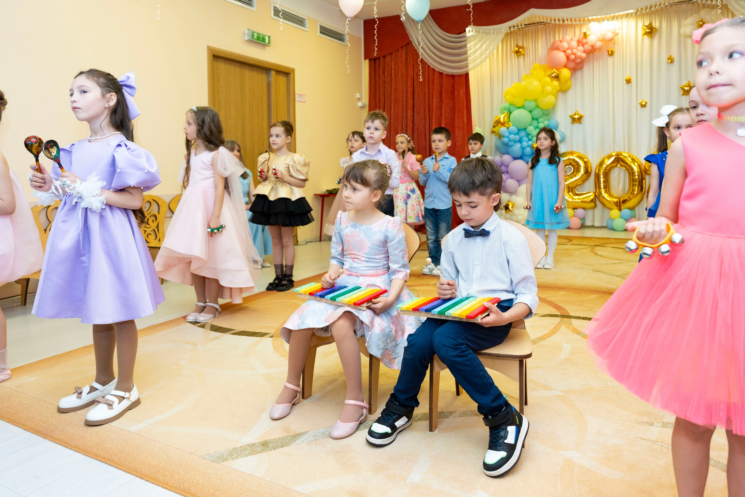 Выпускные в саду. Фотограф Юлия Попова