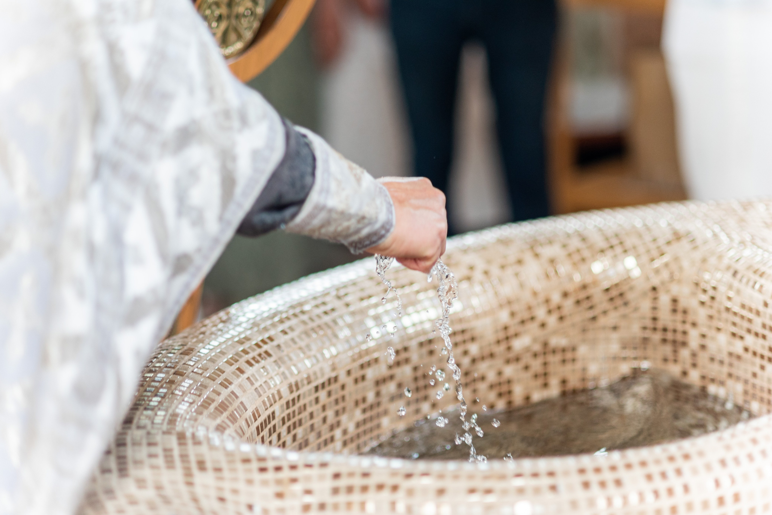 Крещение Ники. Фотограф Юлия Попова