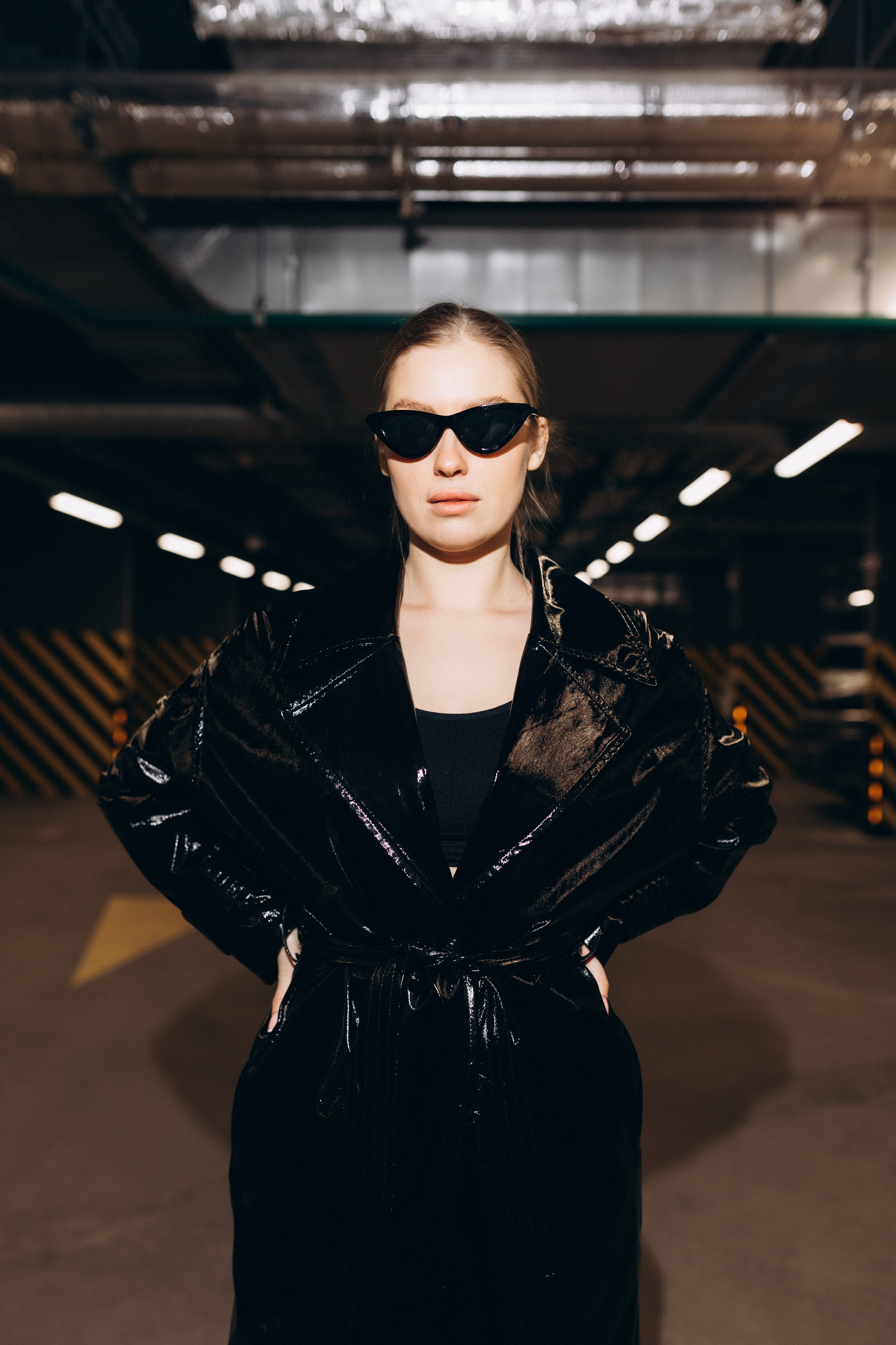 Наташа и парковка. Фотограф Артем Бросов в Санкт-Петербурге и Дубае