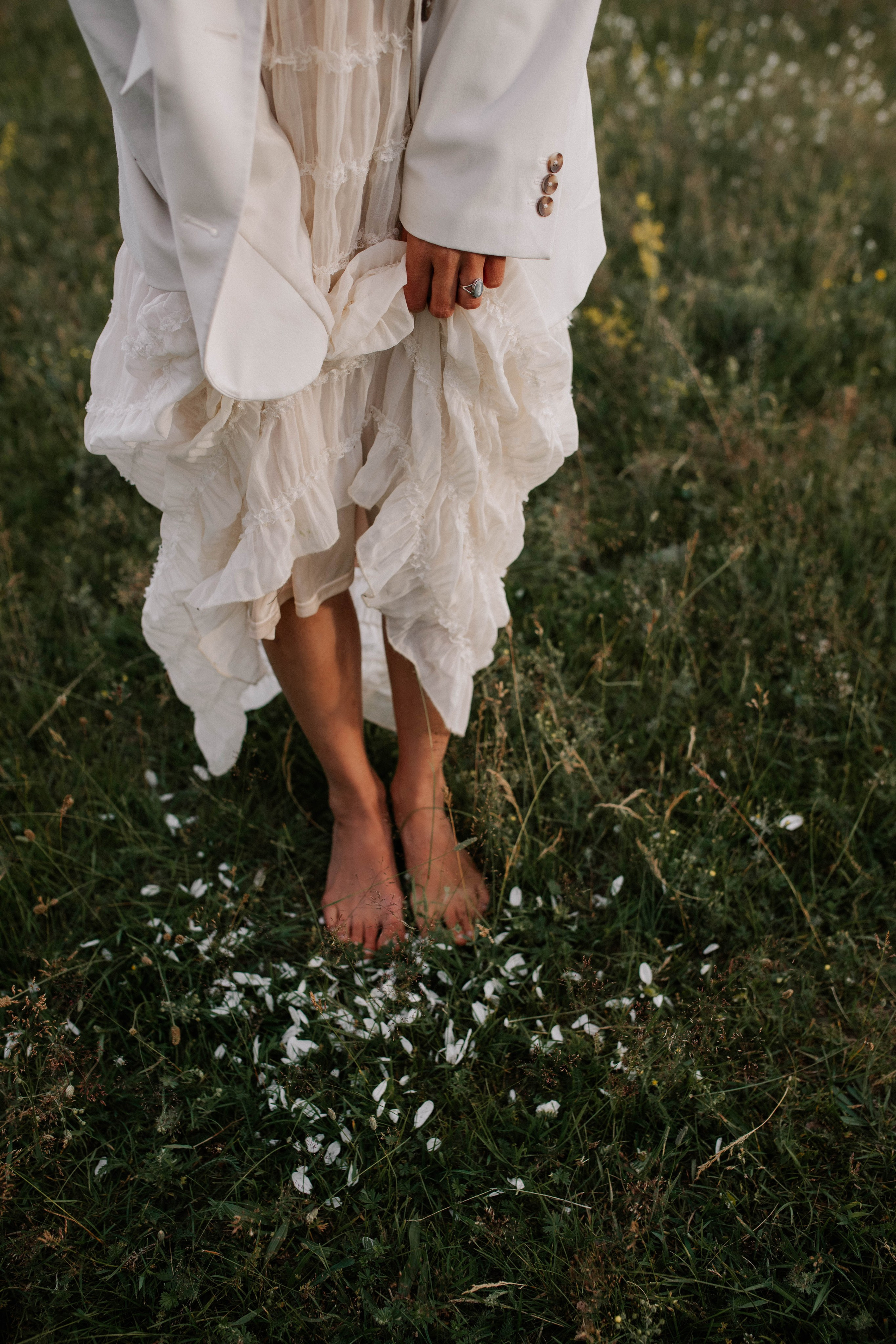 Цветы на полях. Фотограф Каролина