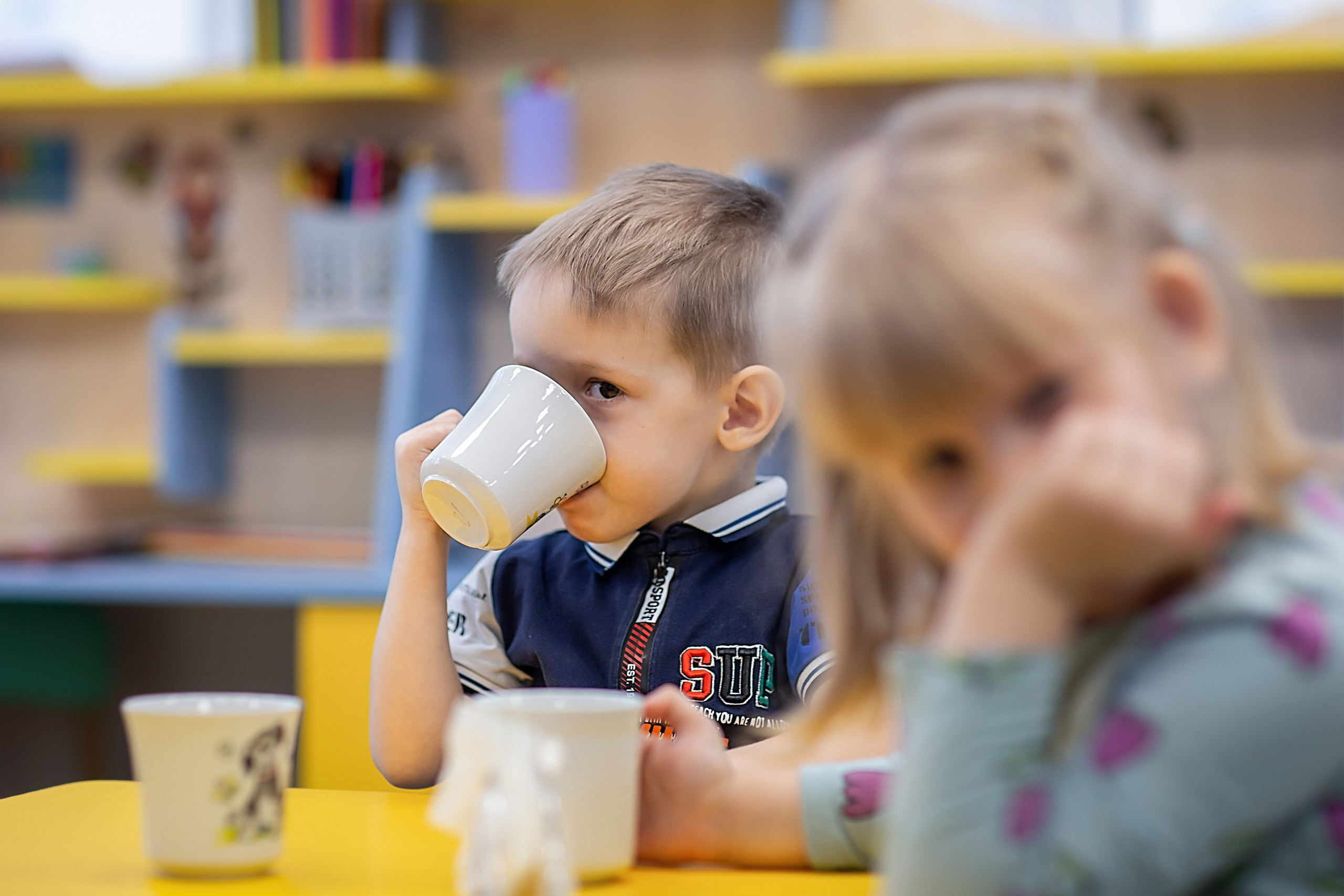 День в саду_Зима_2023 год. Семейный фотограф в Санкт-Петербурге