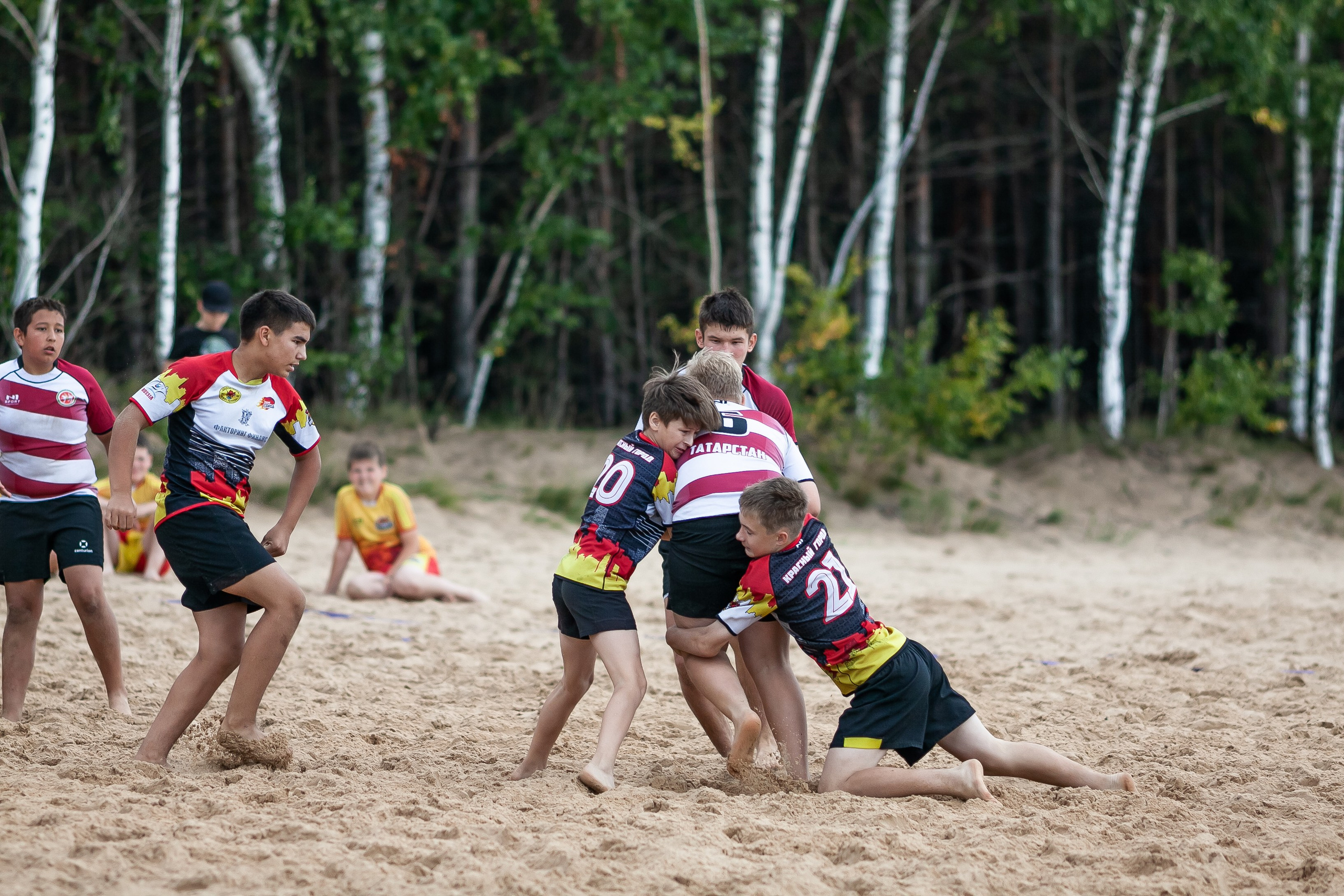 «Кубок «Молота» по пляжному Регби. Фотография