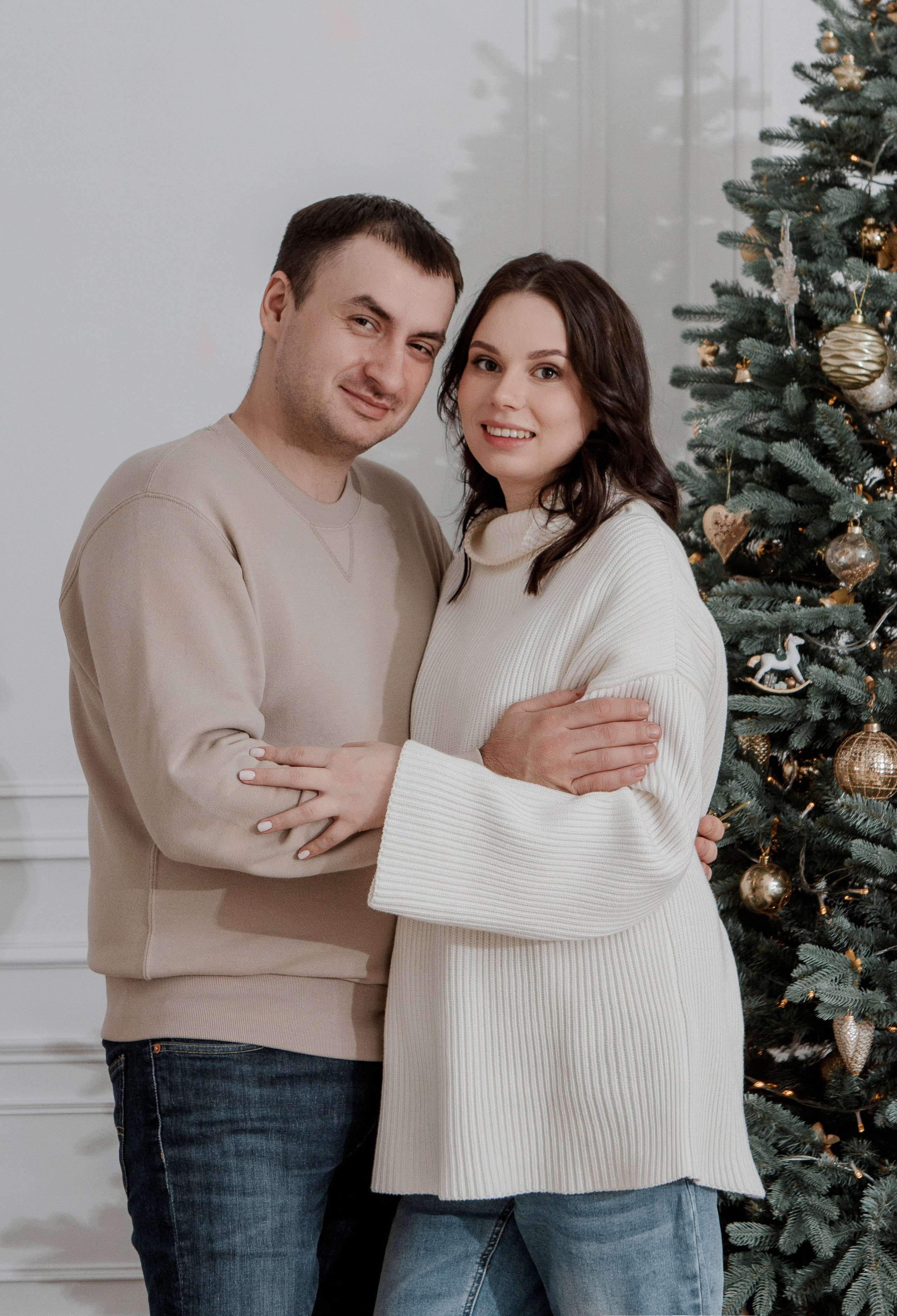 Новогодняя семейная фотосессия. Свадебный и семейный фотограф Ибрагимова Мария из Екатеринбурга