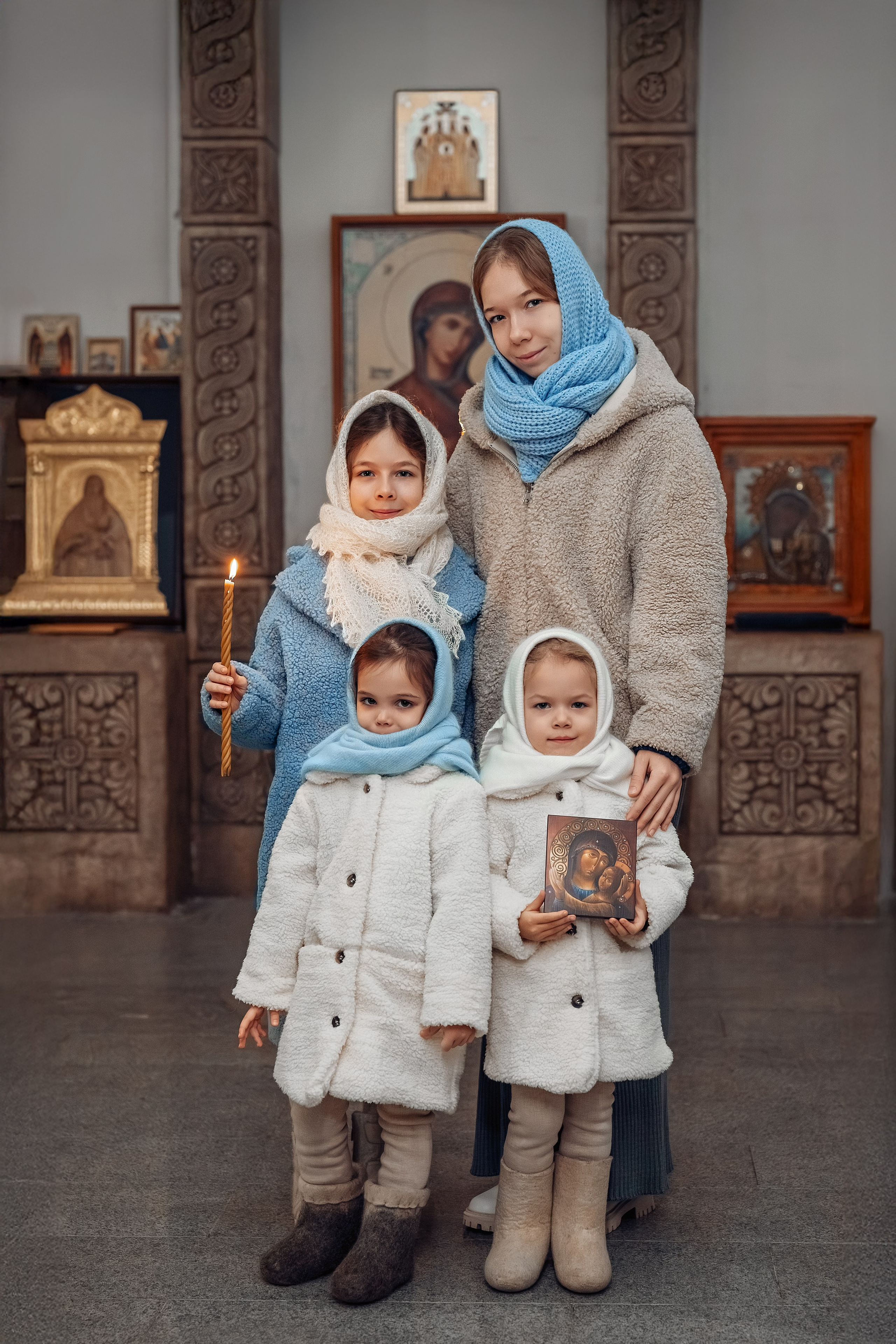 Рождество Христово. Церковный фотограф на Таинство Крещения и Венчания в Оренбурге и Оренбургской области Екатерина Белкина