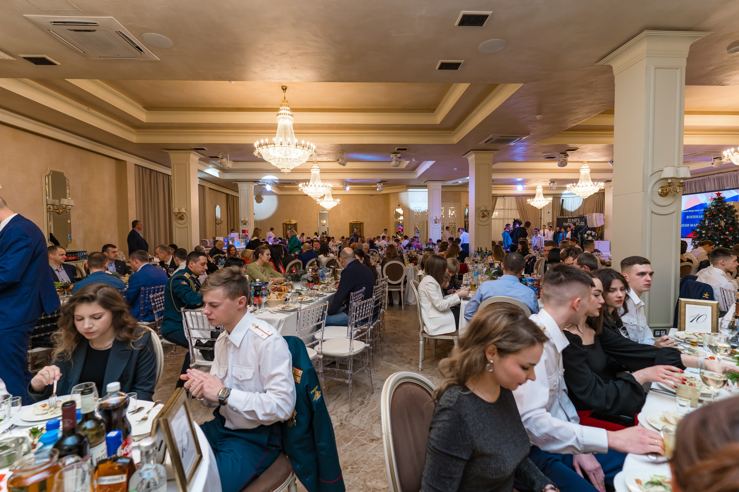 Фотосъемка выпуска военной академии и вручение дипломов