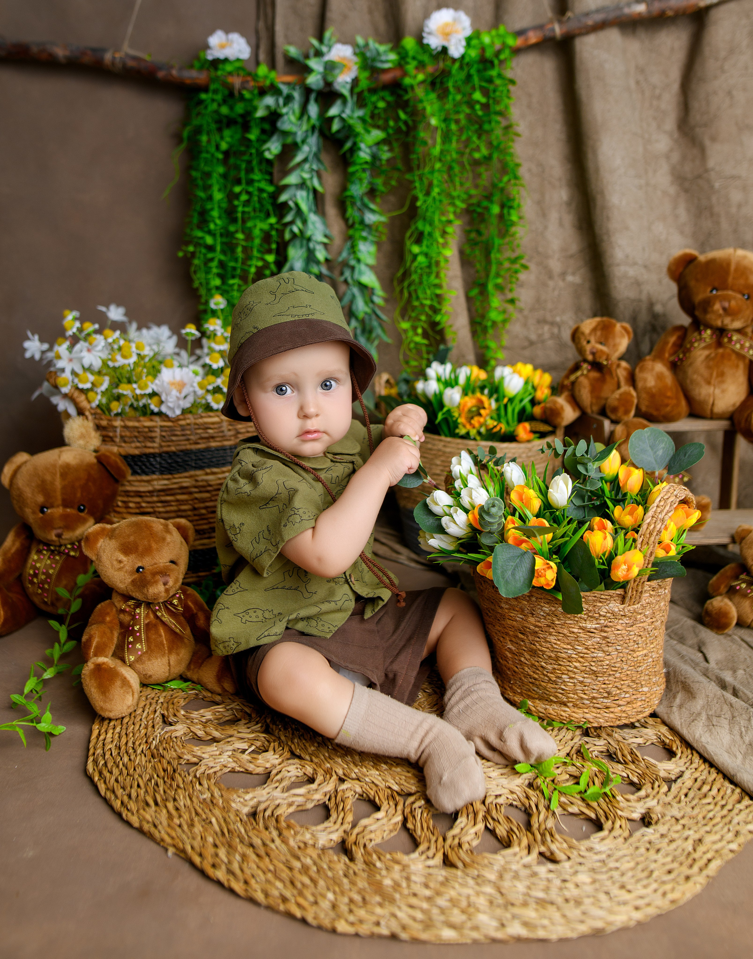 Фотосессия годовалых малышей в Ярославле. Наталья Михайлова Фотограф новорожденных в Ярославле