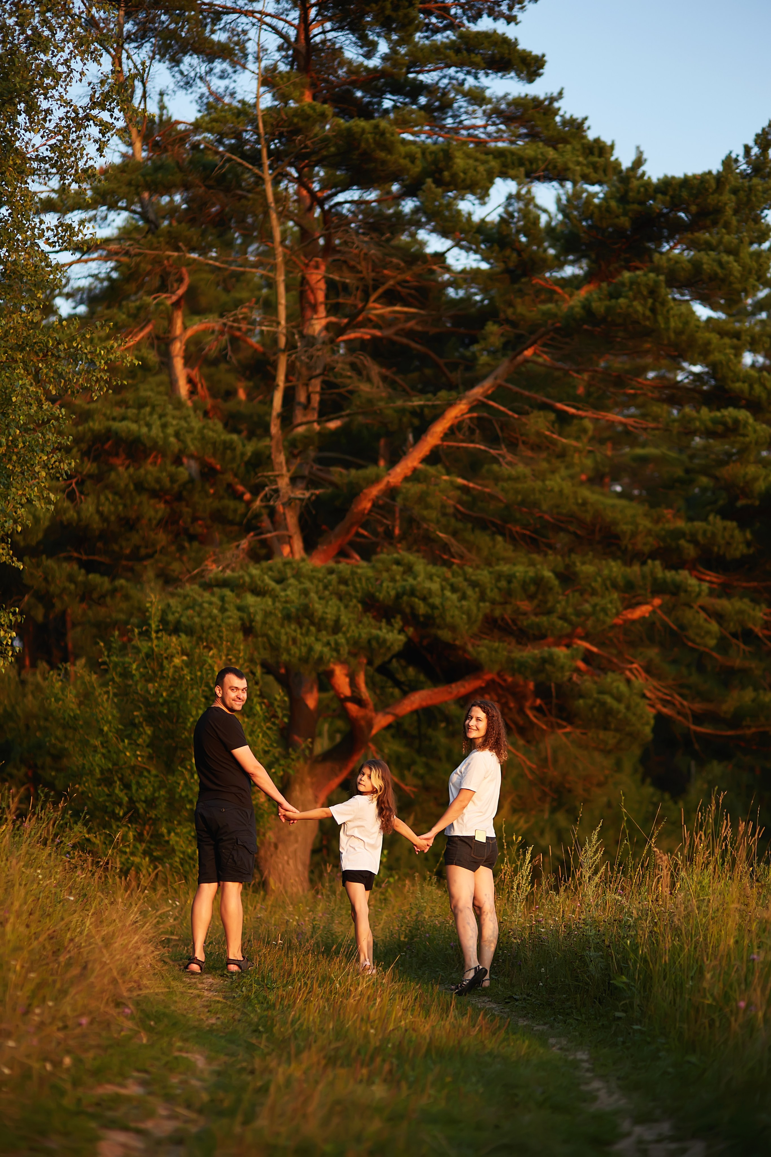 Ольга, Андрей и Настёна. Семейный и детский фотограф в Москве Шарапова Ирина