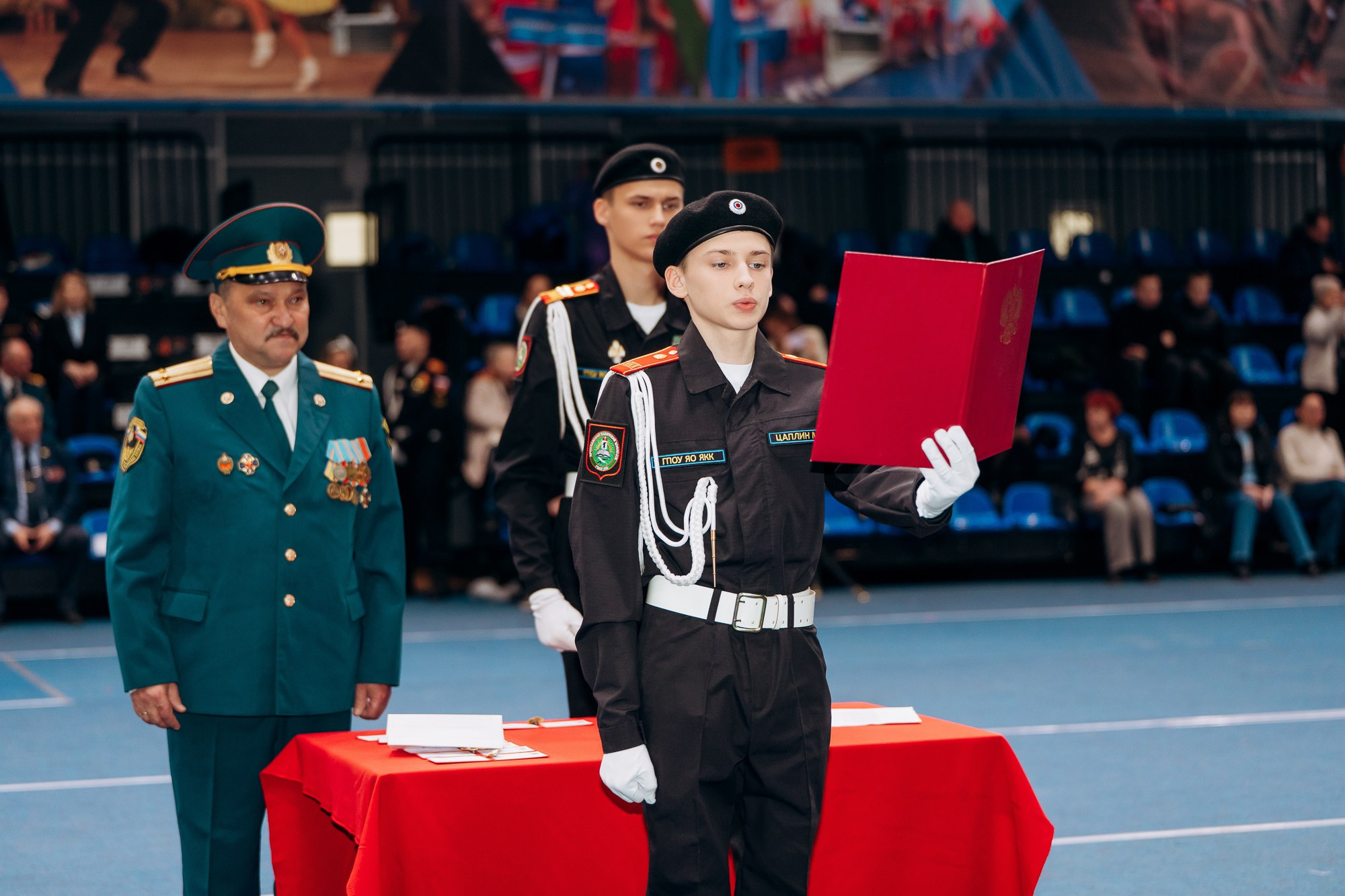 Принятие присяги кадетами. Свадебный и репортажный фотограф в Ярославле Евгений Сальников