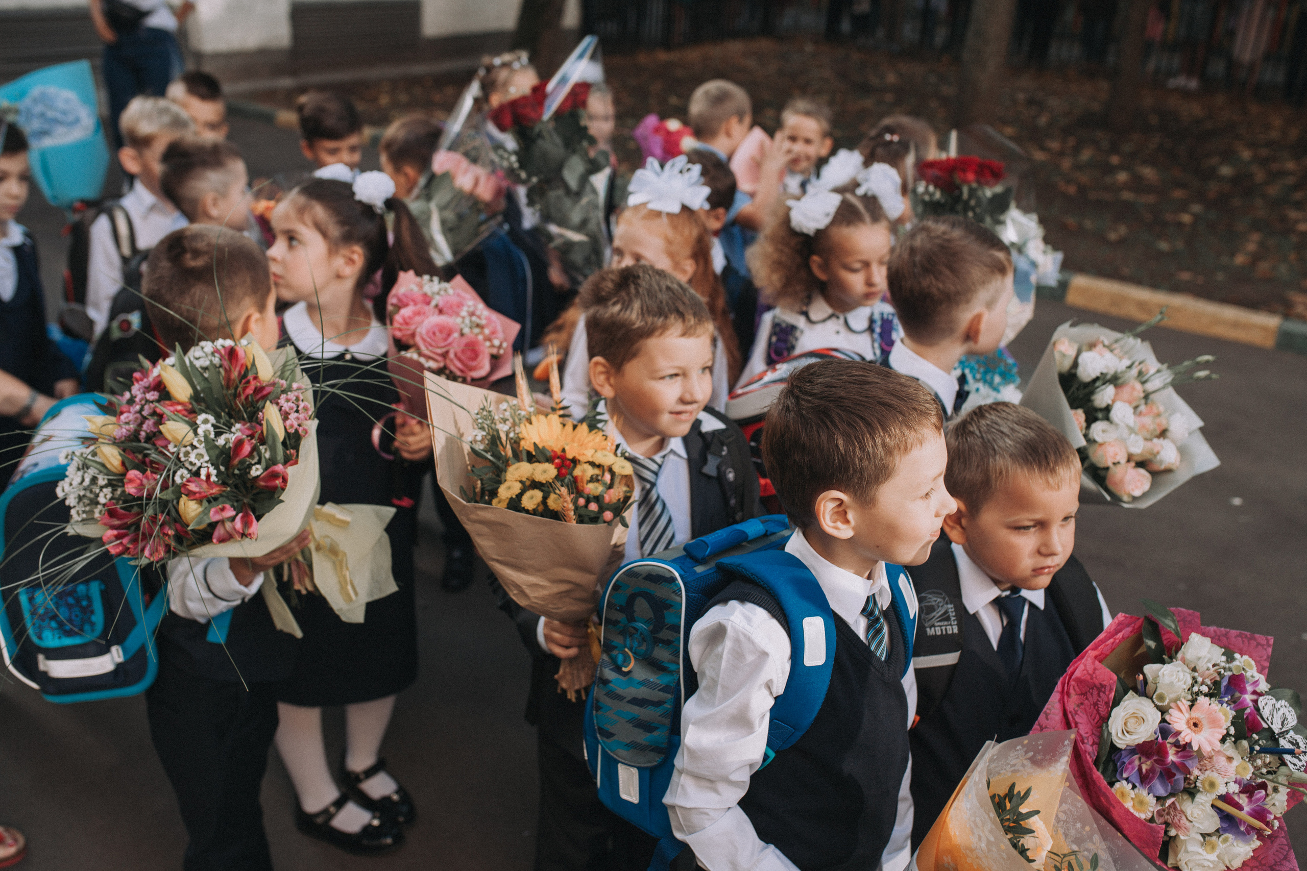 1th semptember. Школьный фотограф в Москве Марья Булычёва