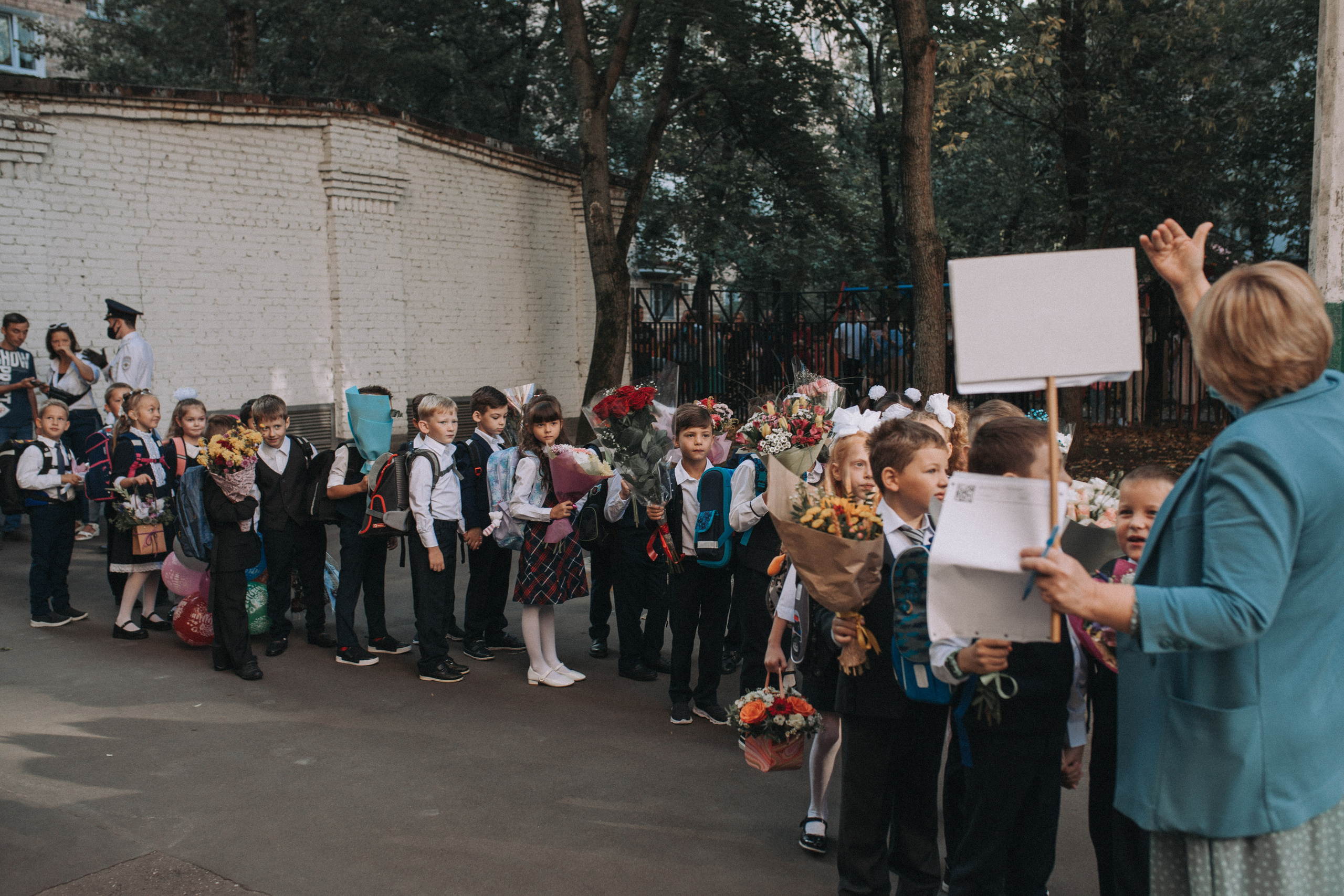 1th semptember. Школьный фотограф в Москве Марья Булычёва