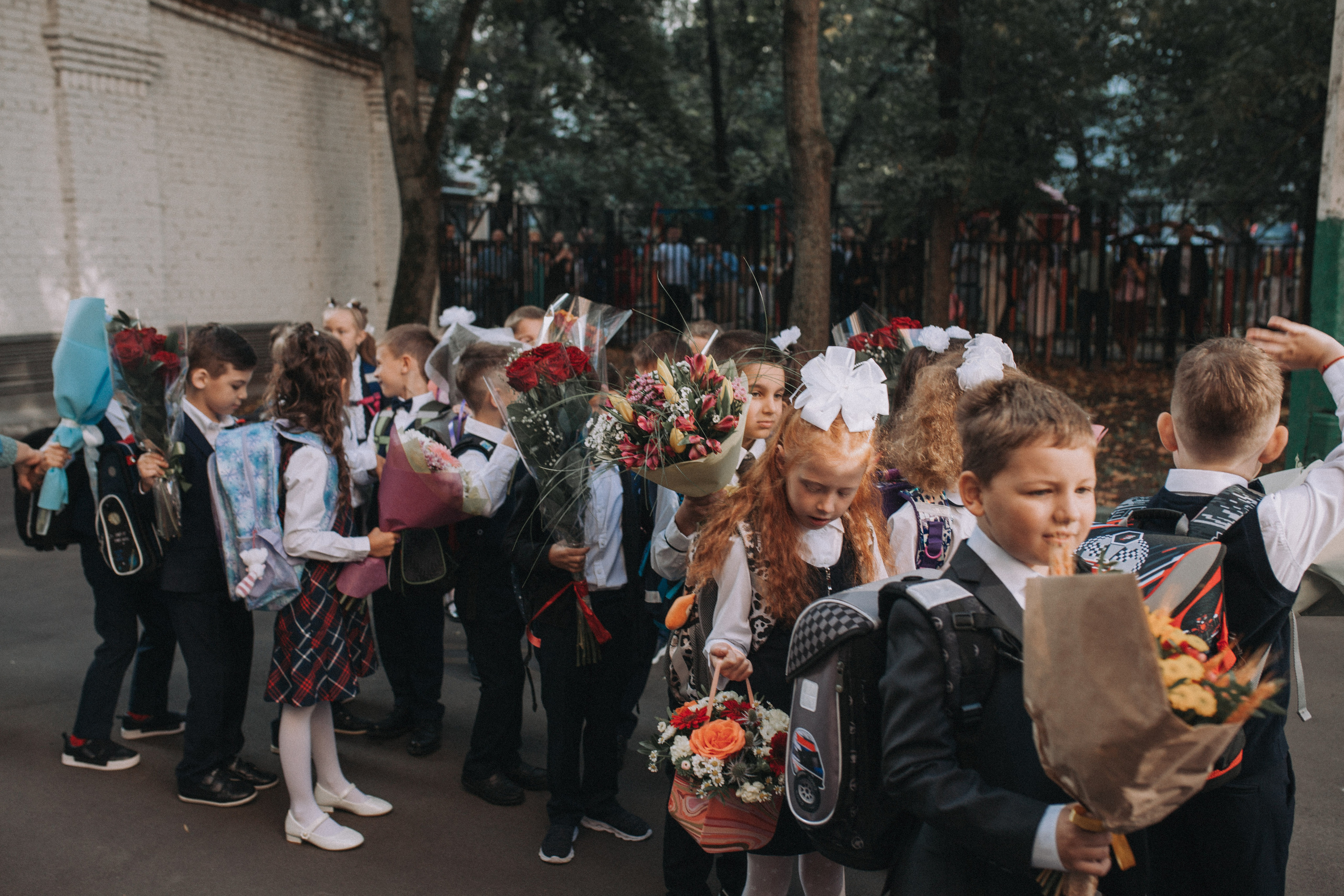 1th semptember. Школьный фотограф в Москве Марья Булычёва