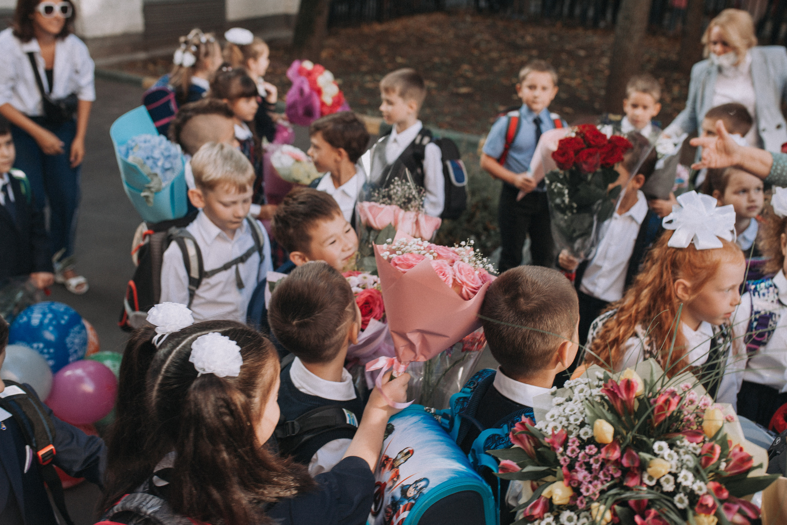 1th semptember. Школьный фотограф в Москве Марья Булычёва