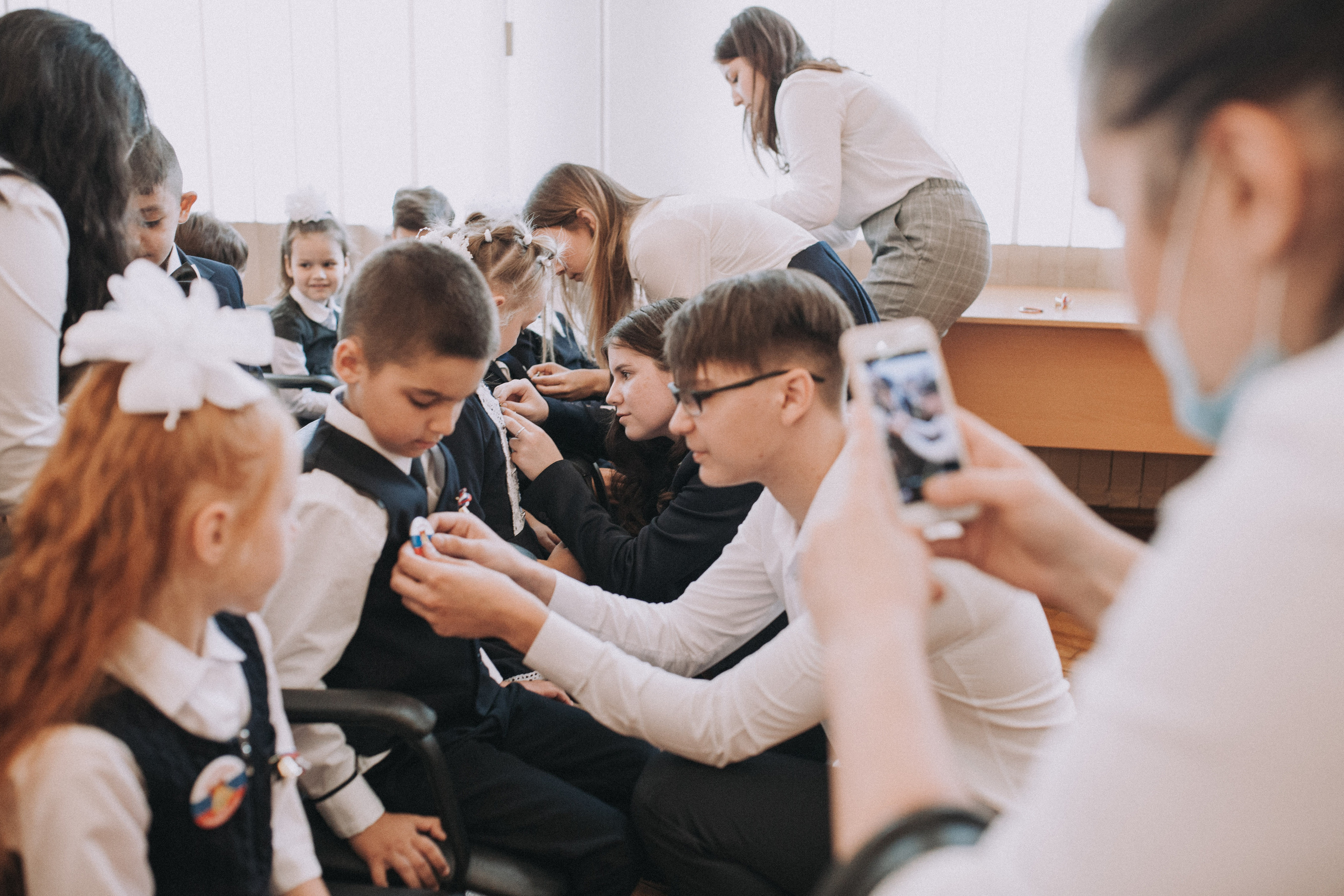 1th semptember. Школьный фотограф в Москве Марья Булычёва