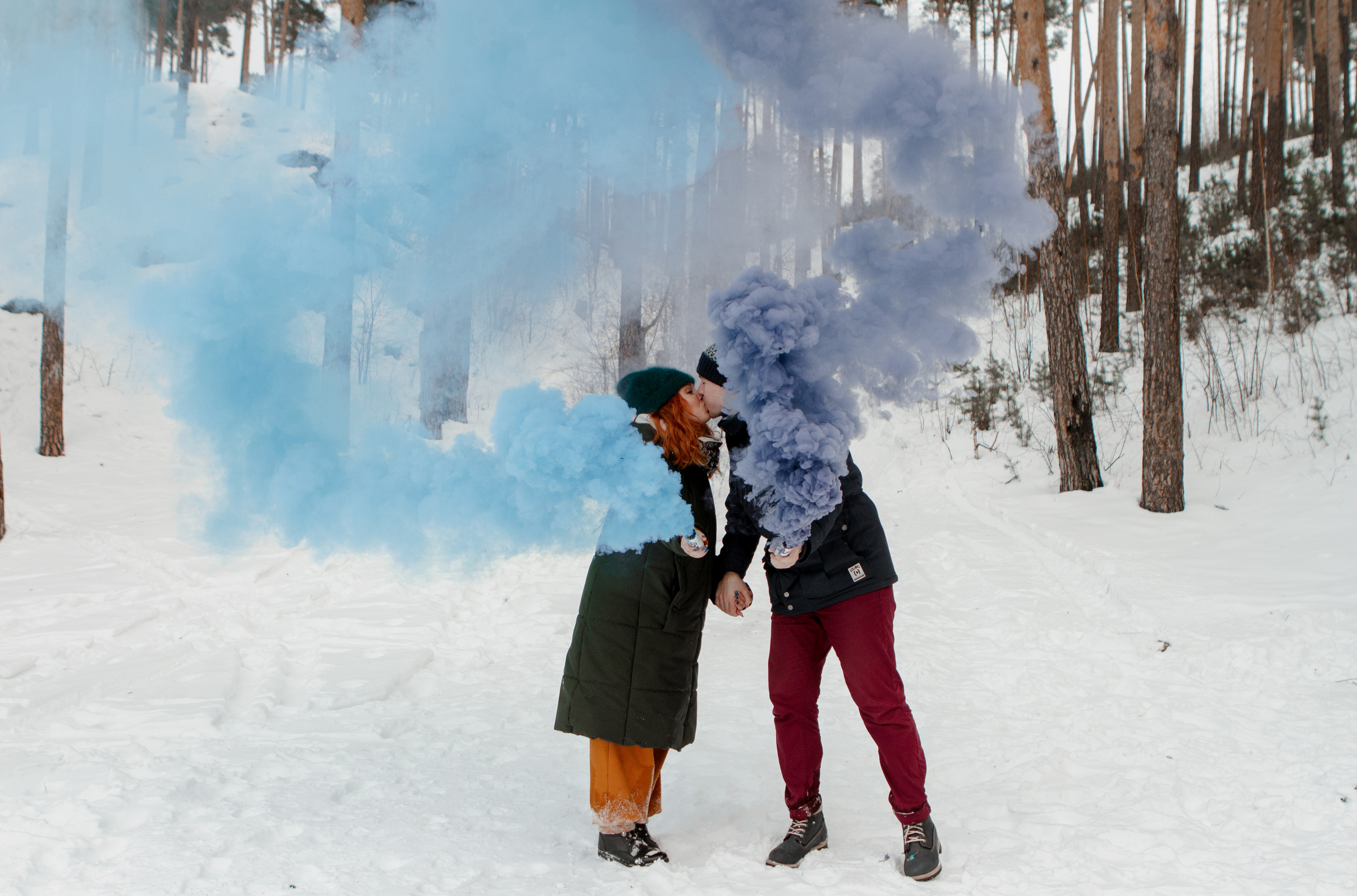 Зимняя Love Story Радмир и Натали. Свадебный и семейный фотограф Ибрагимова Мария из Екатеринбурга