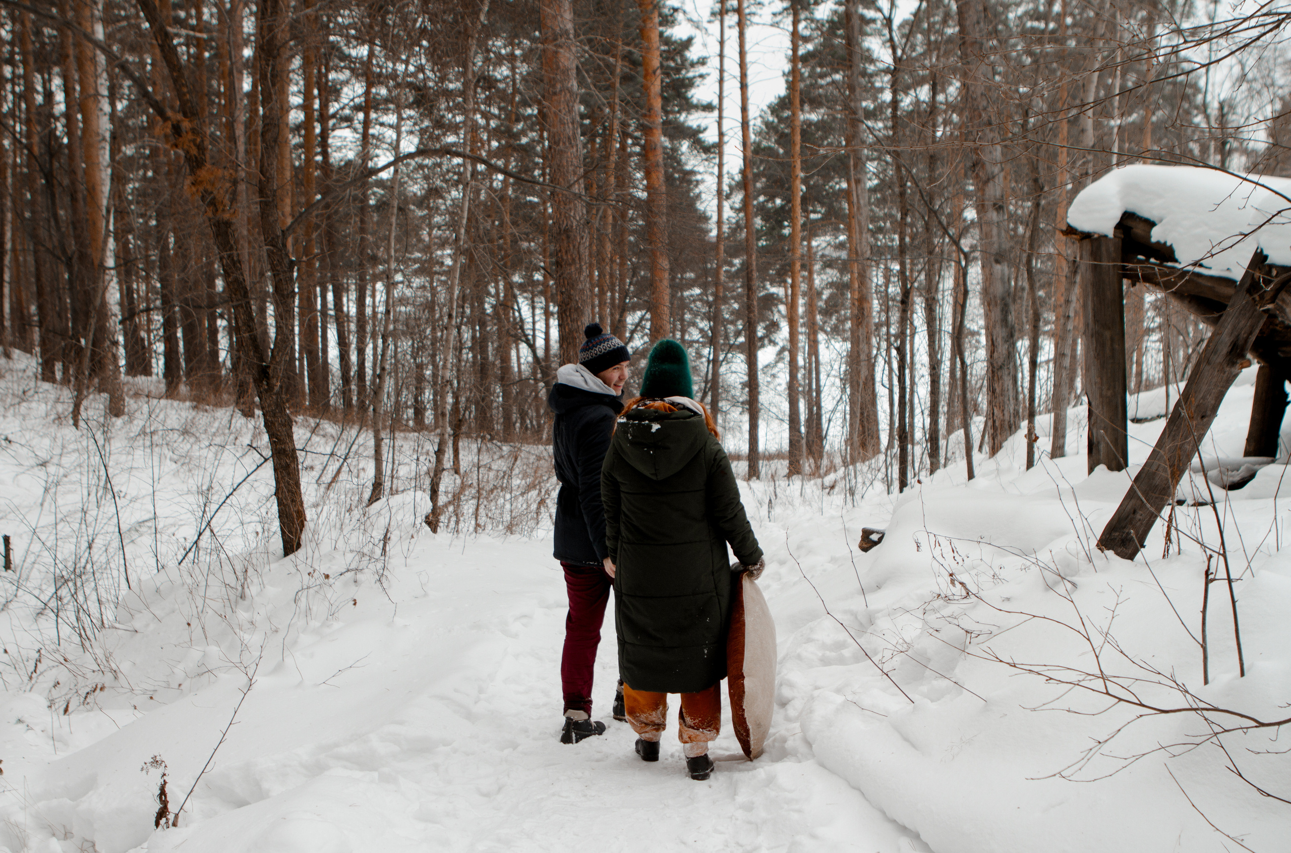 Зимняя Love Story Радмир и Натали. Свадебный и семейный фотограф Ибрагимова Мария из Екатеринбурга