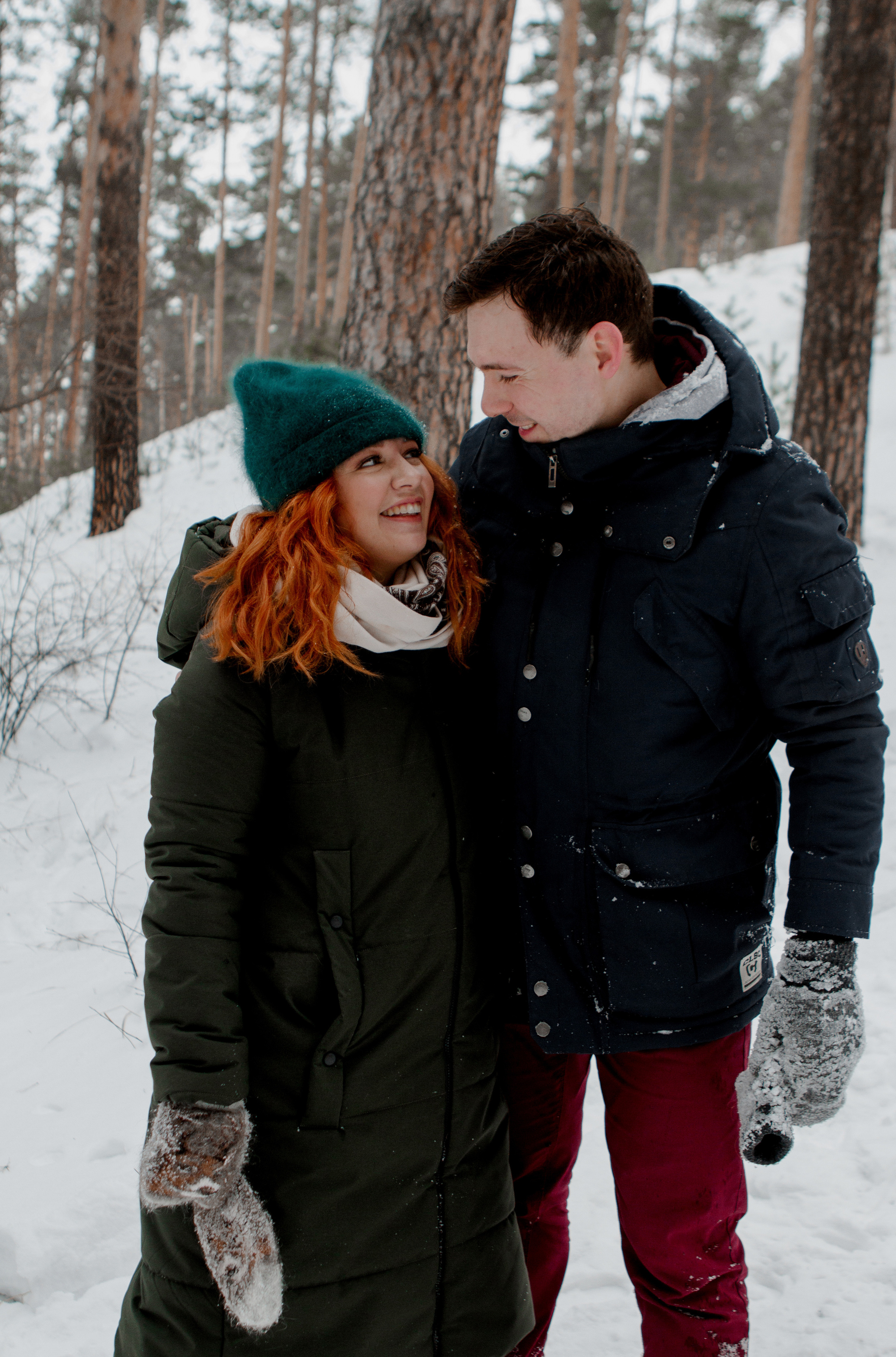 Зимняя Love Story Радмир и Натали. Свадебный и семейный фотограф Ибрагимова Мария из Екатеринбурга