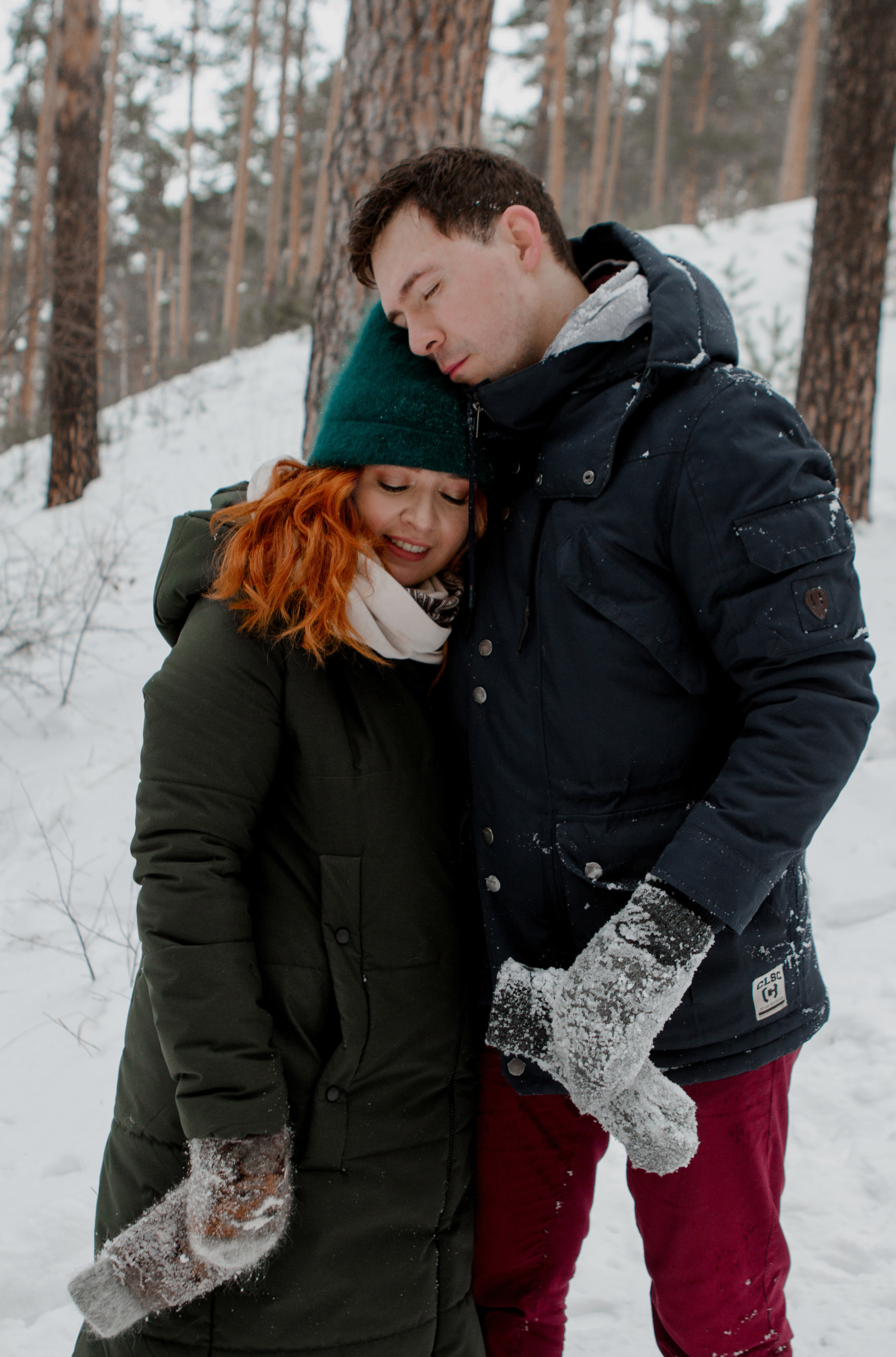Зимняя Love Story Радмир и Натали. Свадебный и семейный фотограф Ибрагимова Мария из Екатеринбурга