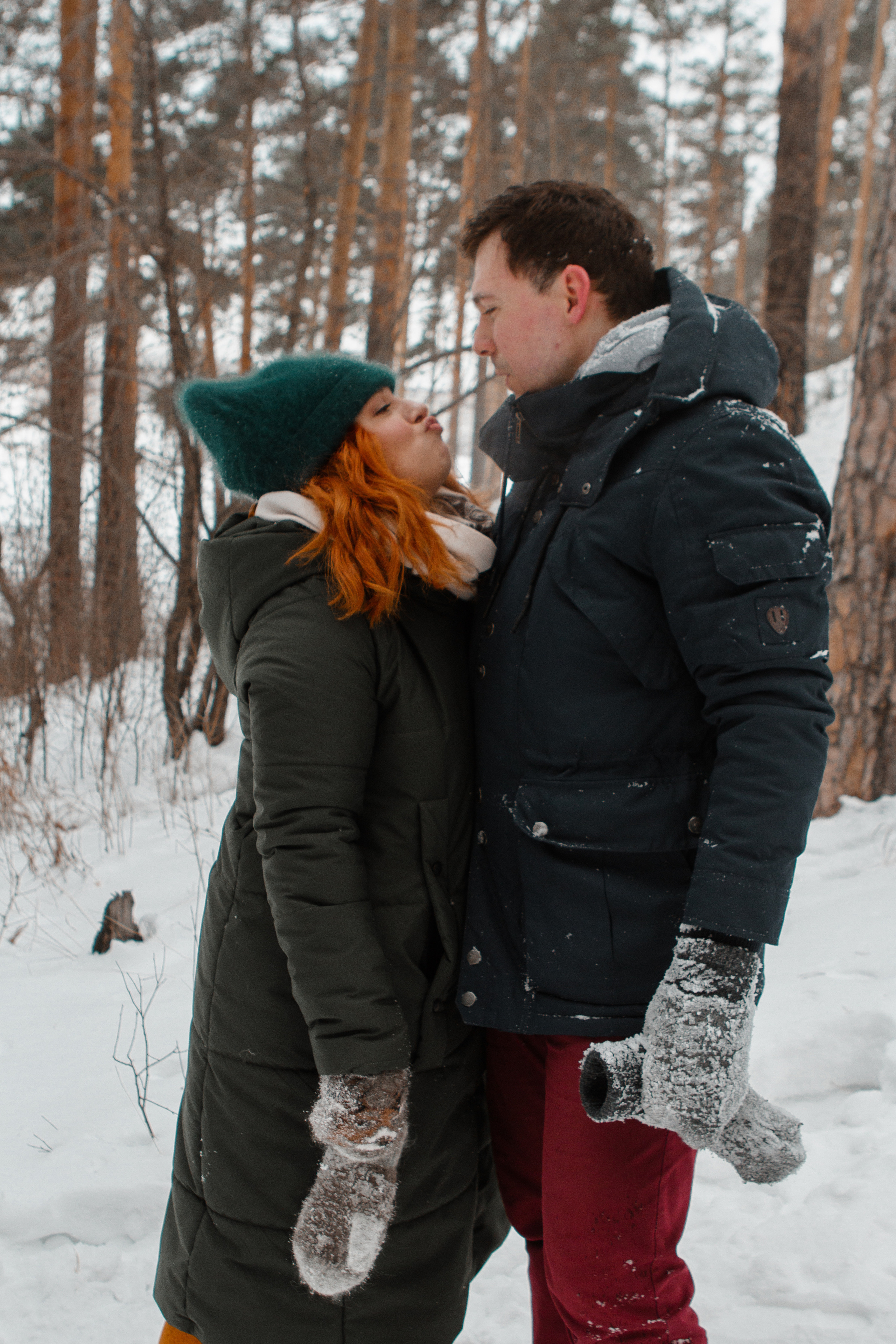 Зимняя Love Story Радмир и Натали. Свадебный и семейный фотограф Ибрагимова Мария из Екатеринбурга