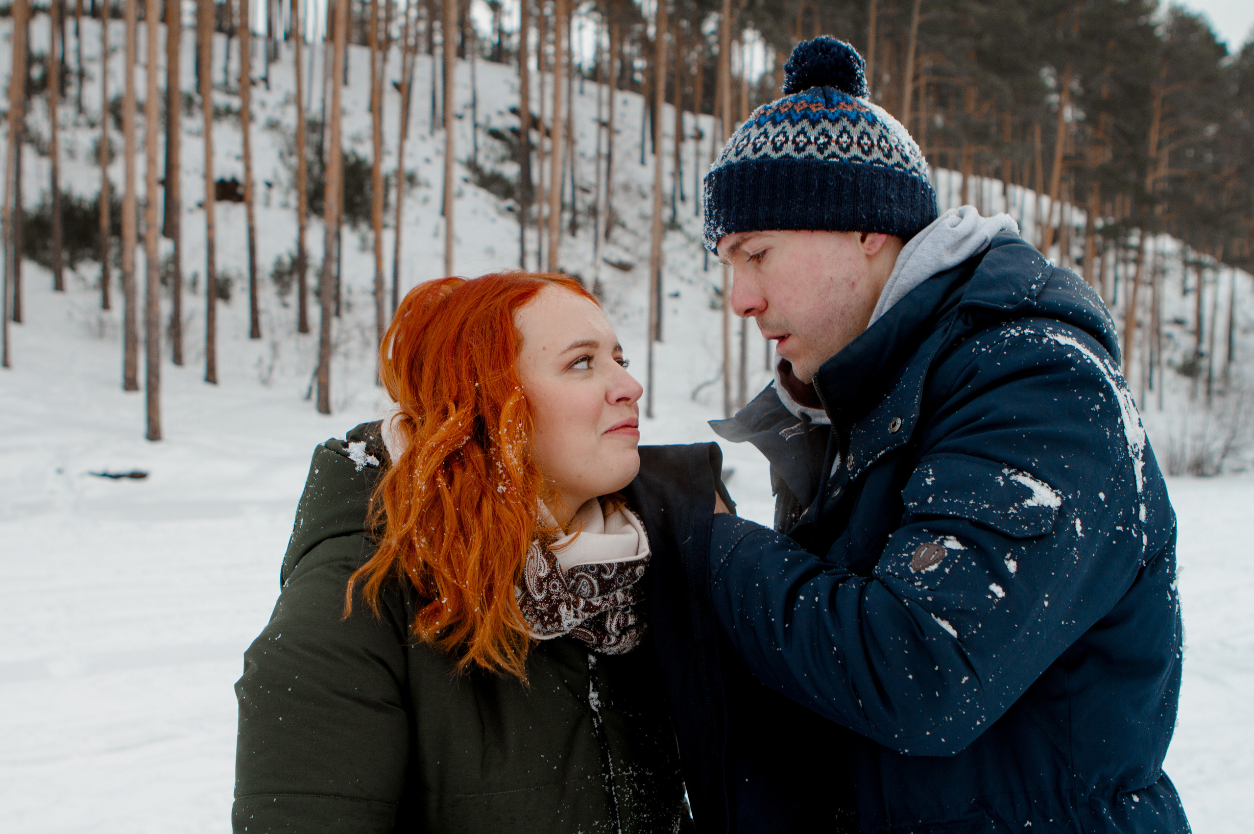 Зимняя Love Story Радмир и Натали. Свадебный и семейный фотограф Ибрагимова Мария из Екатеринбурга