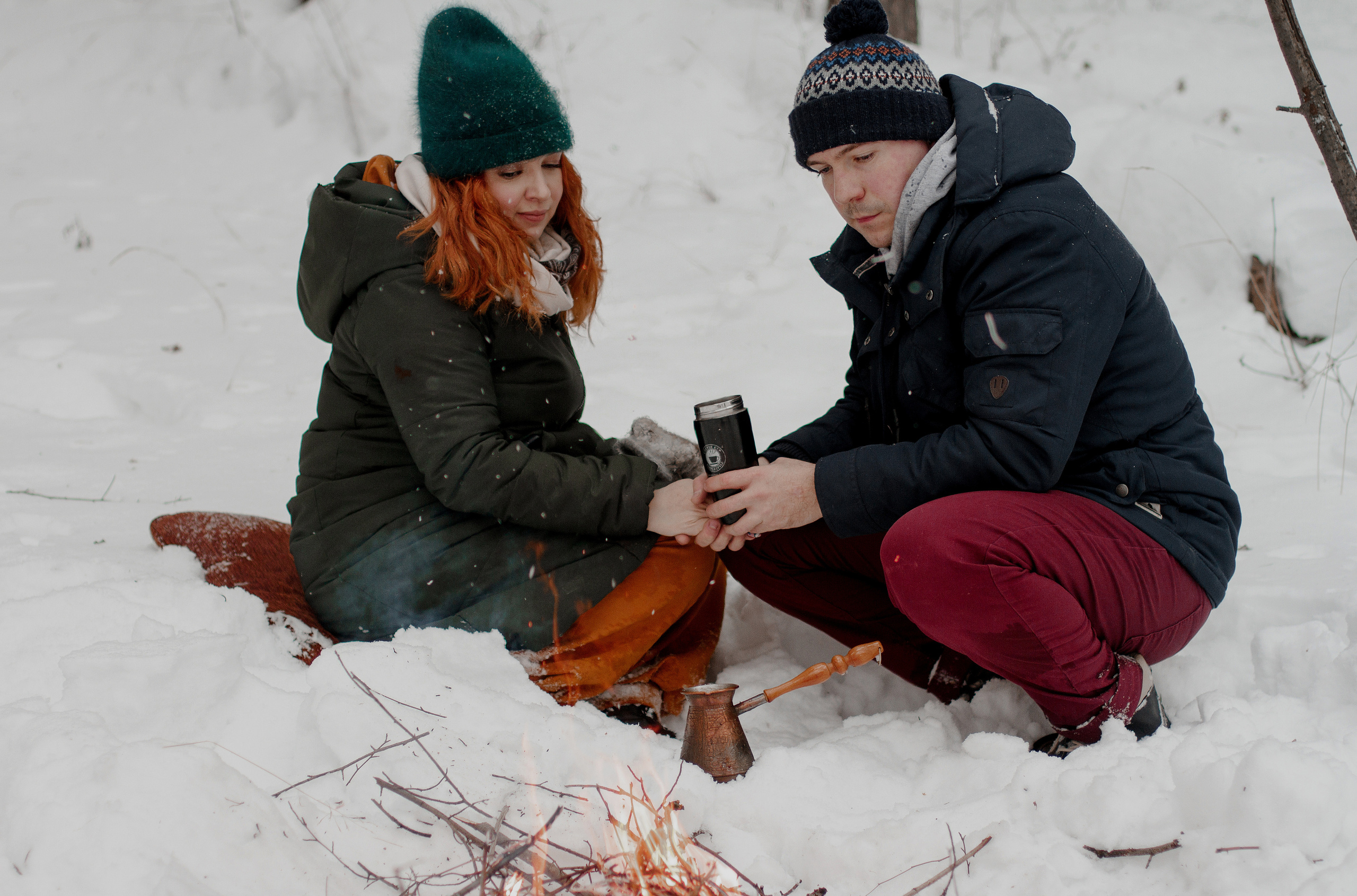 Зимняя Love Story Радмир и Натали. Свадебный и семейный фотограф Ибрагимова Мария из Екатеринбурга