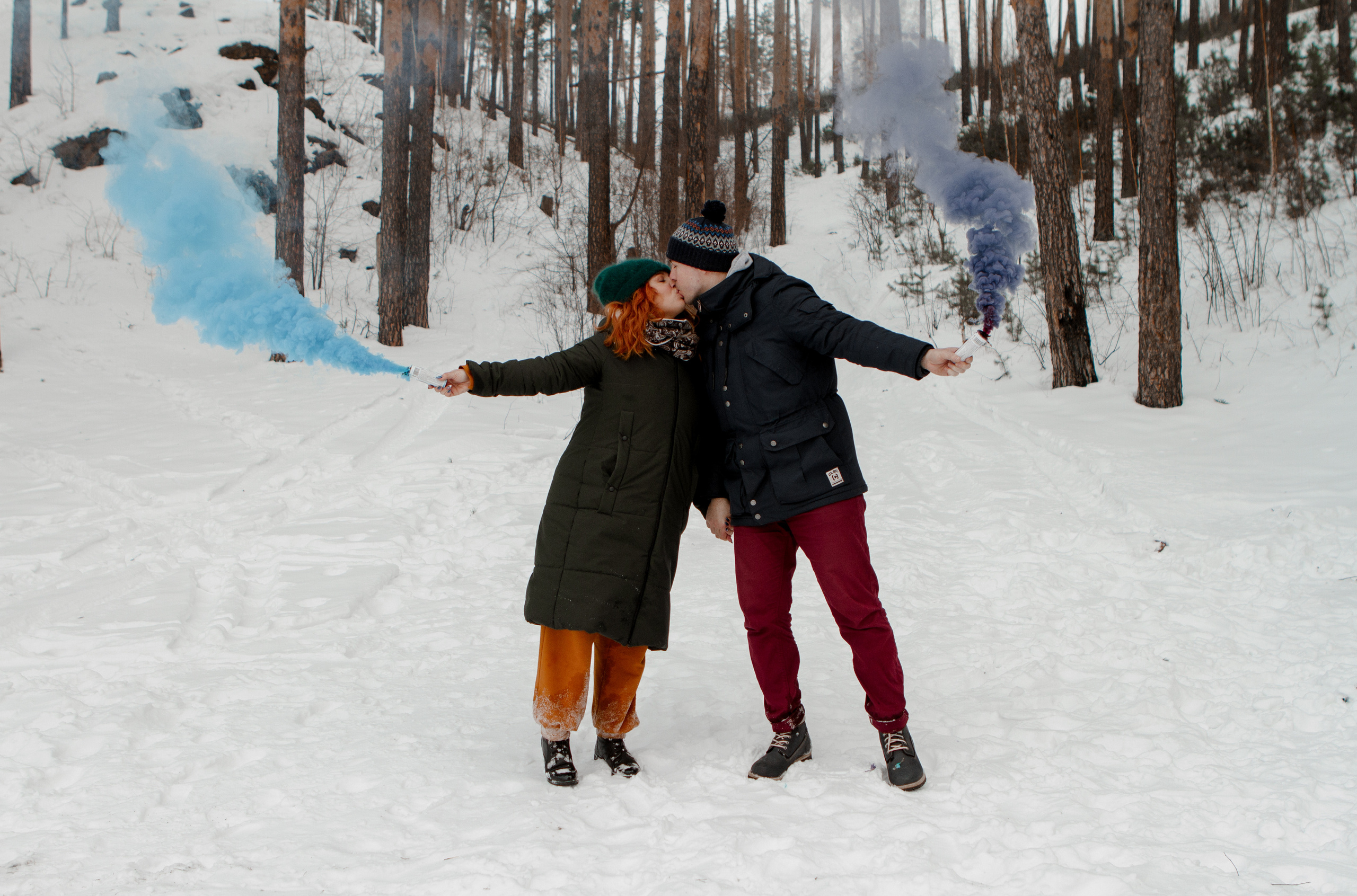 Зимняя Love Story Радмир и Натали. Свадебный и семейный фотограф Ибрагимова Мария из Екатеринбурга
