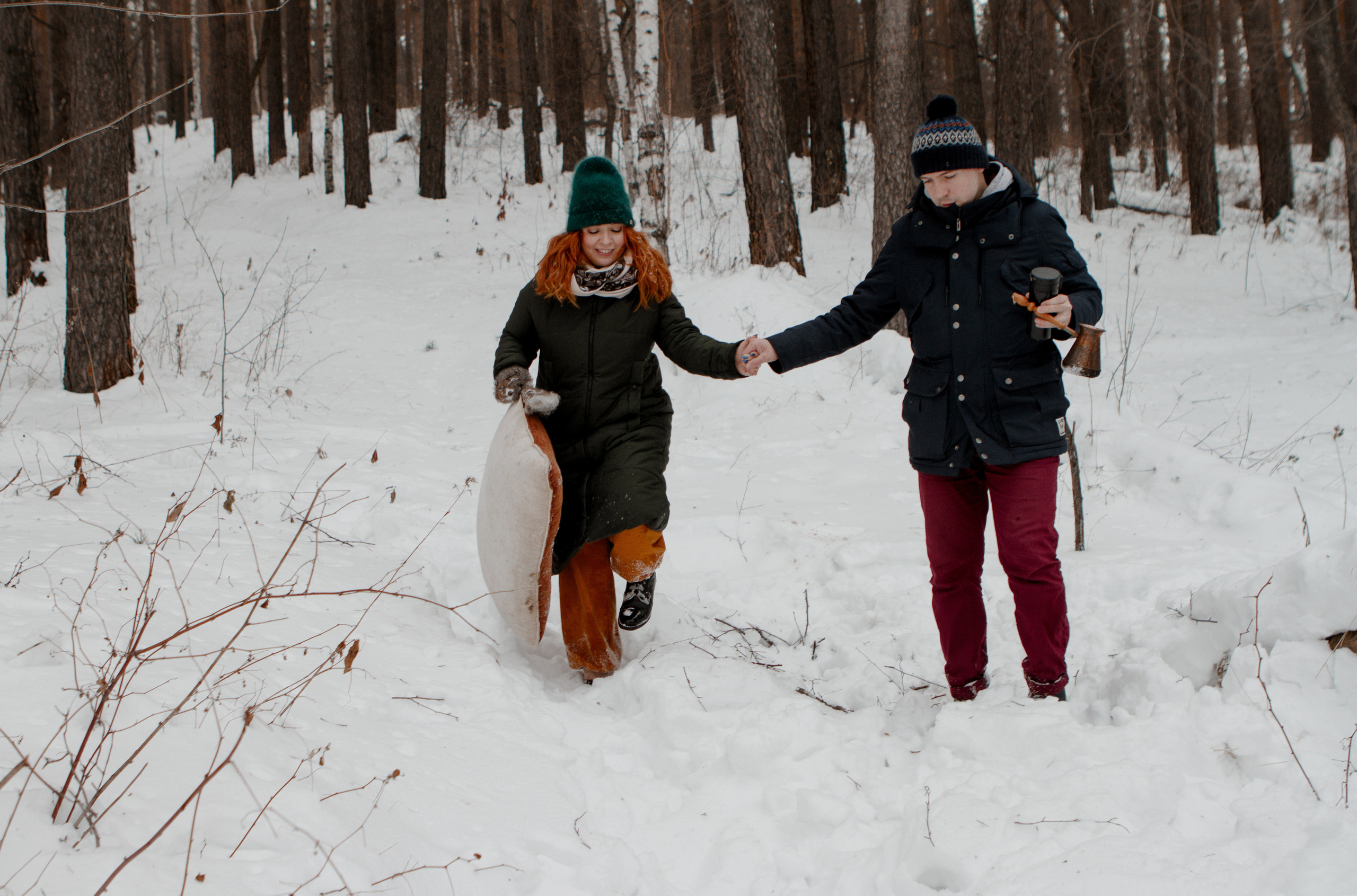 Зимняя Love Story Радмир и Натали. Свадебный и семейный фотограф Ибрагимова Мария из Екатеринбурга