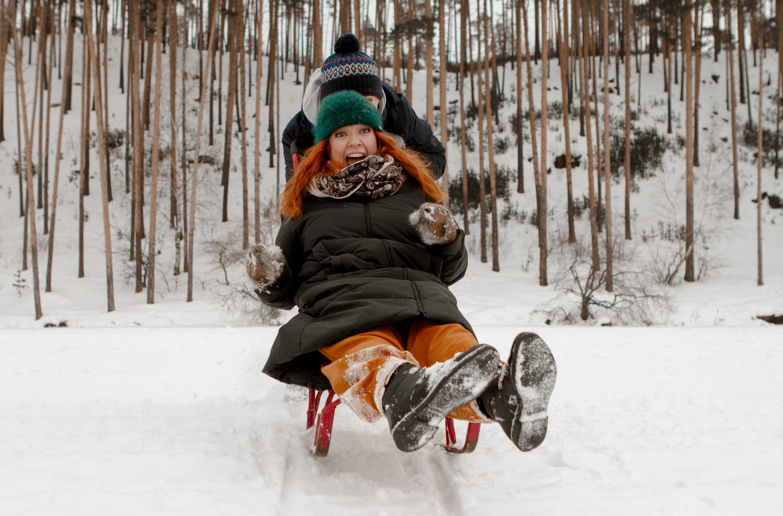 Зимняя Love Story Радмир и Натали. Свадебный и семейный фотограф Ибрагимова Мария из Екатеринбурга