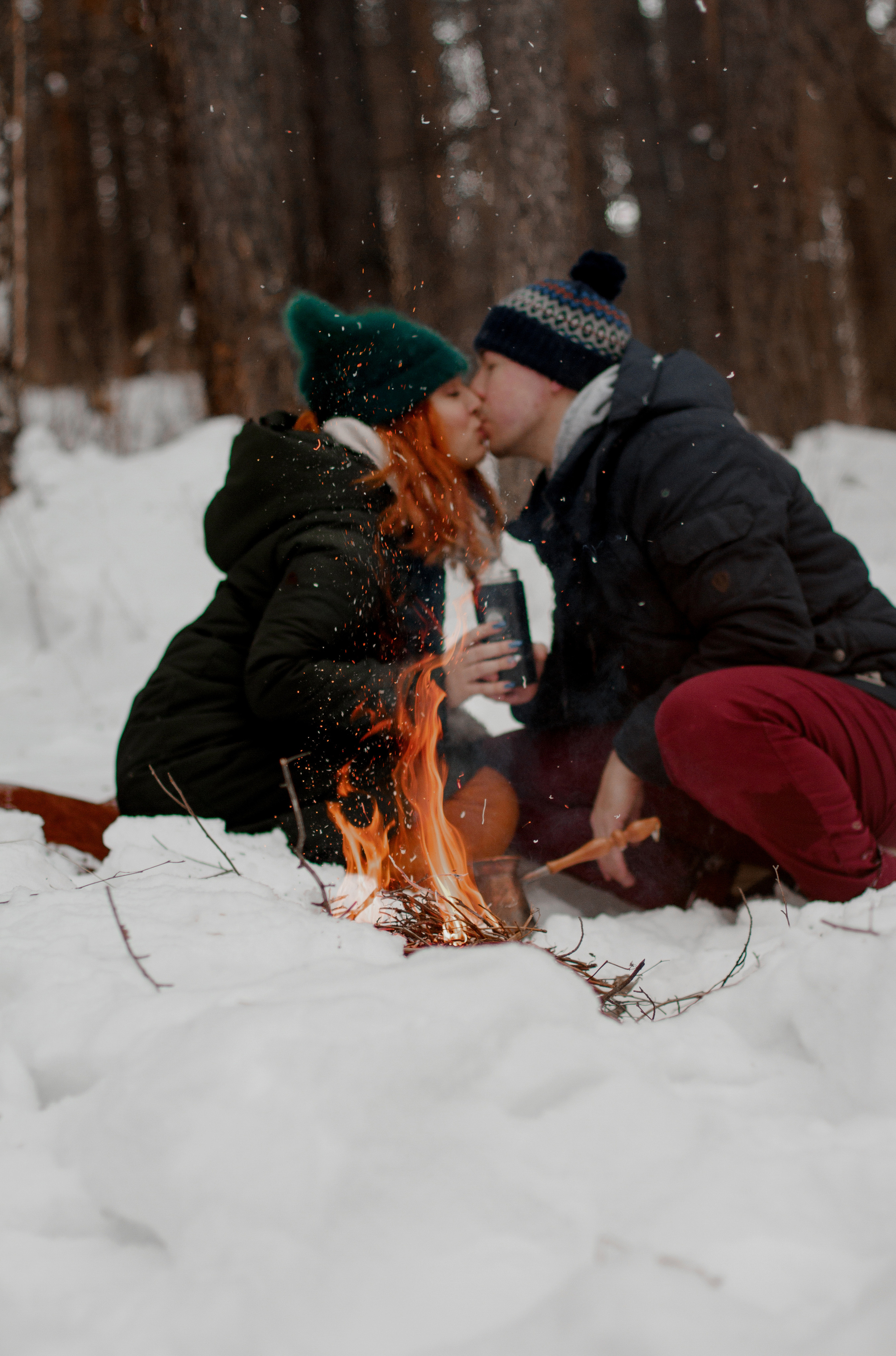 Зимняя Love Story Радмир и Натали. Свадебный и семейный фотограф Ибрагимова Мария из Екатеринбурга