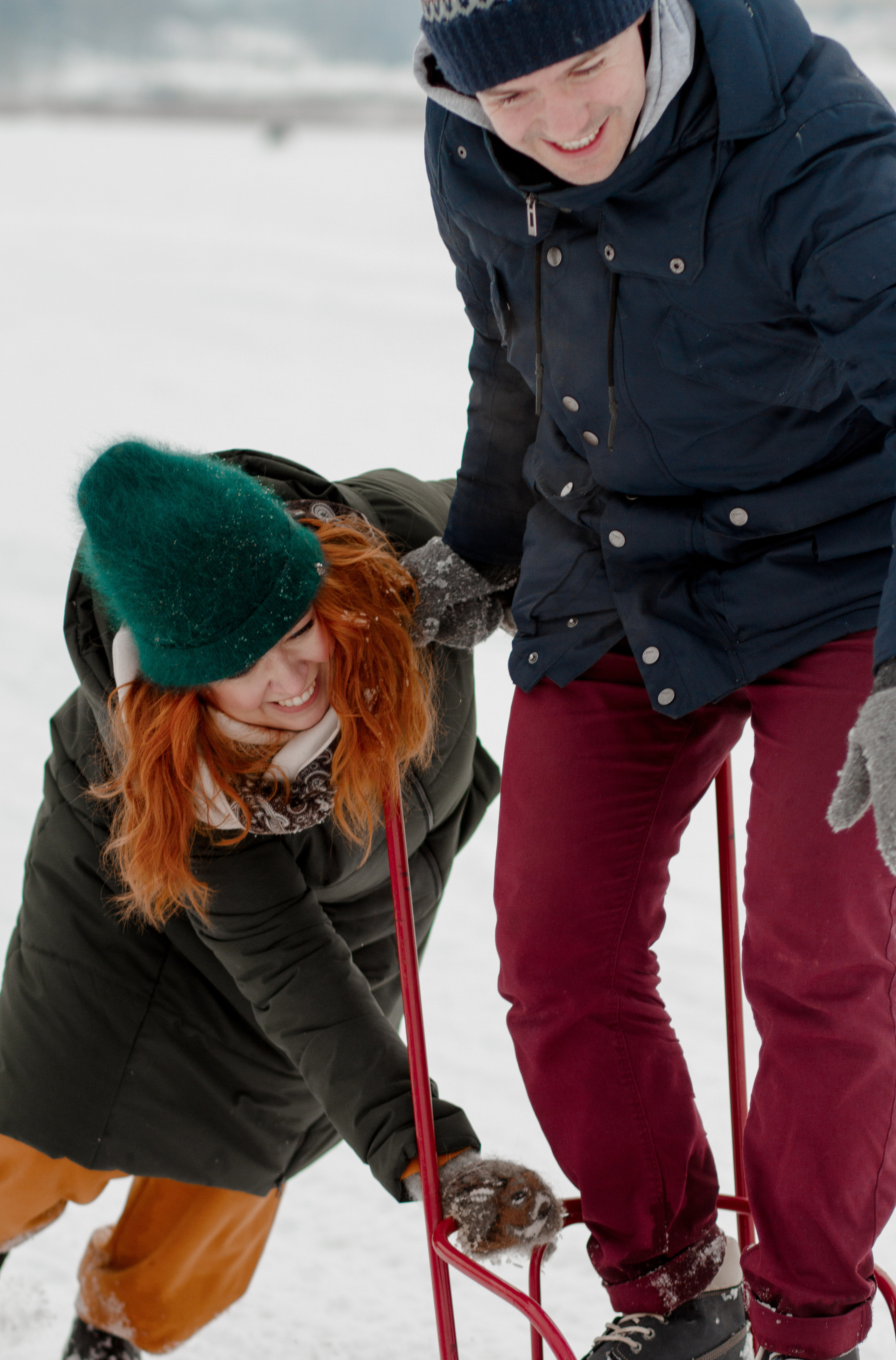 Зимняя Love Story Радмир и Натали. Свадебный и семейный фотограф Ибрагимова Мария из Екатеринбурга