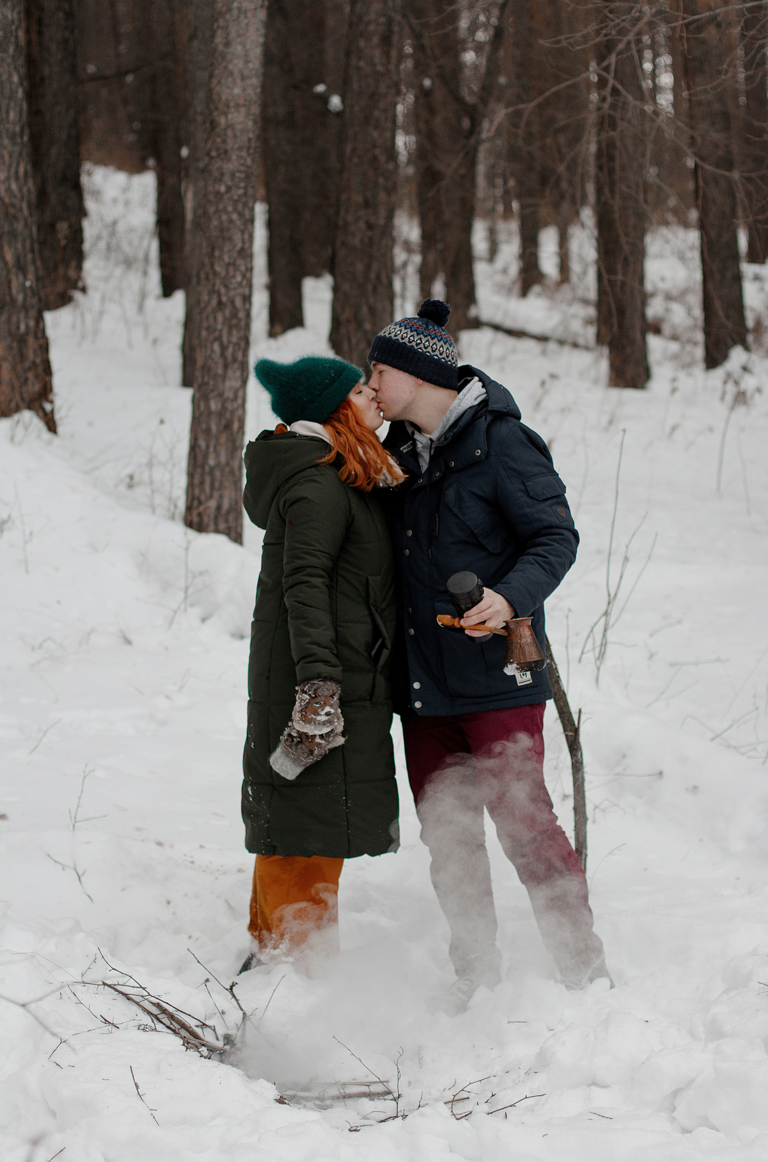 Зимняя Love Story Радмир и Натали. Свадебный и семейный фотограф Ибрагимова Мария из Екатеринбурга