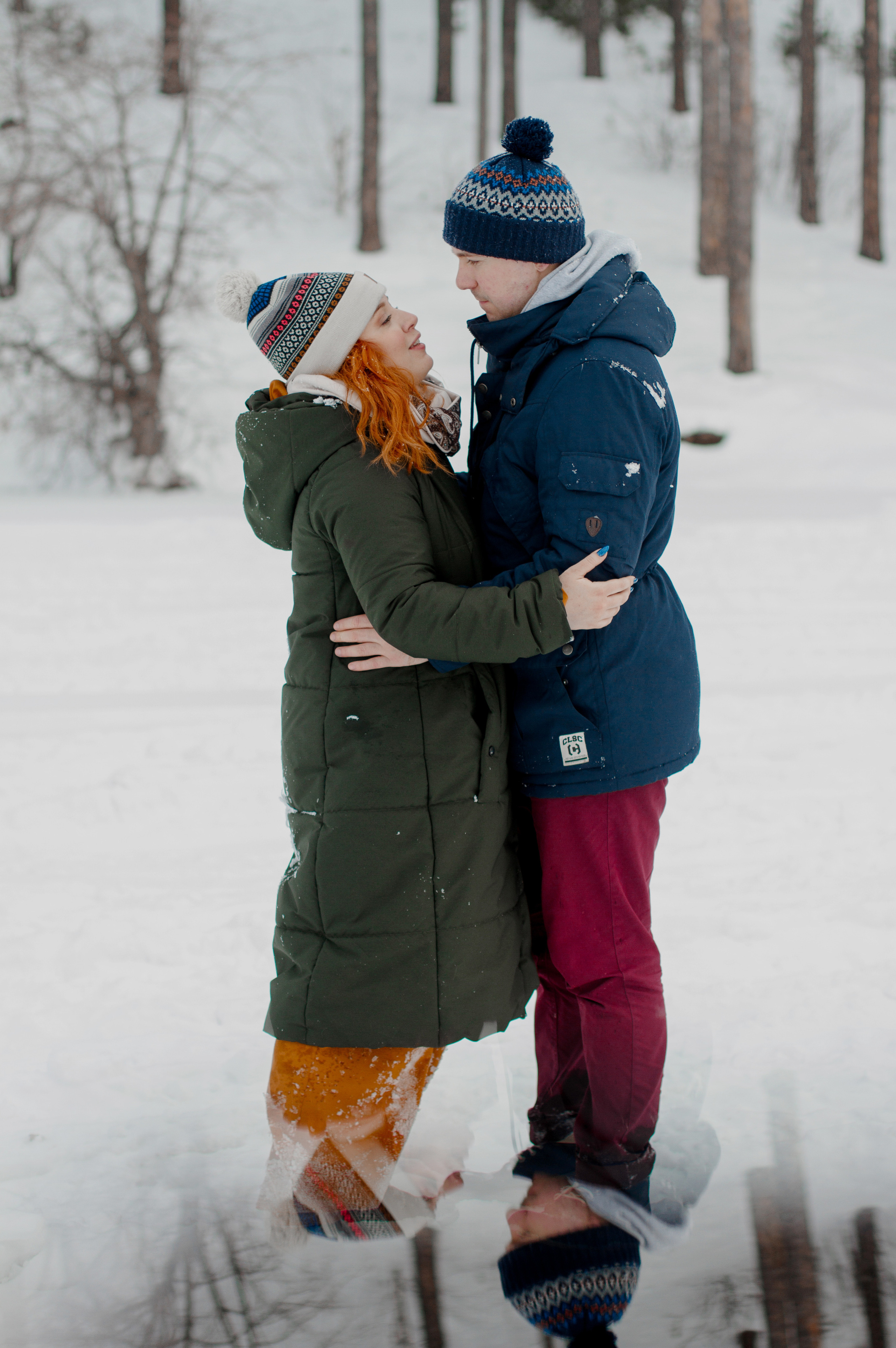 Зимняя Love Story Радмир и Натали. Свадебный и семейный фотограф Ибрагимова Мария из Екатеринбурга