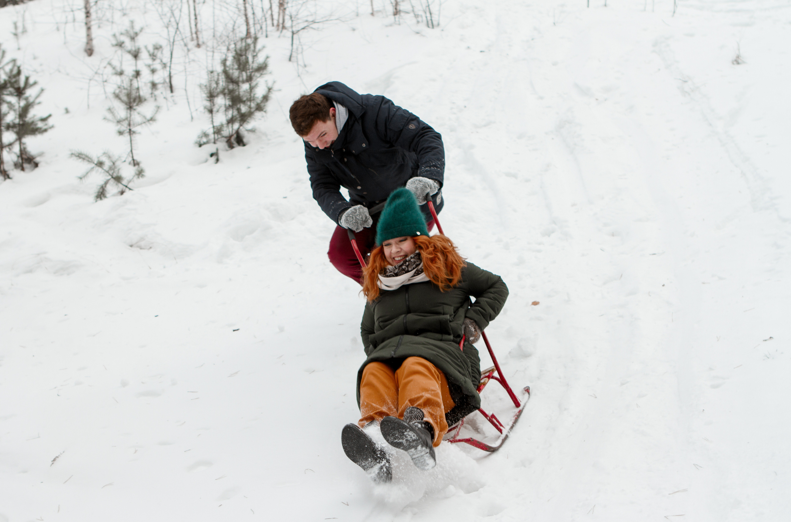 Зимняя Love Story Радмир и Натали. Свадебный и семейный фотограф Ибрагимова Мария из Екатеринбурга