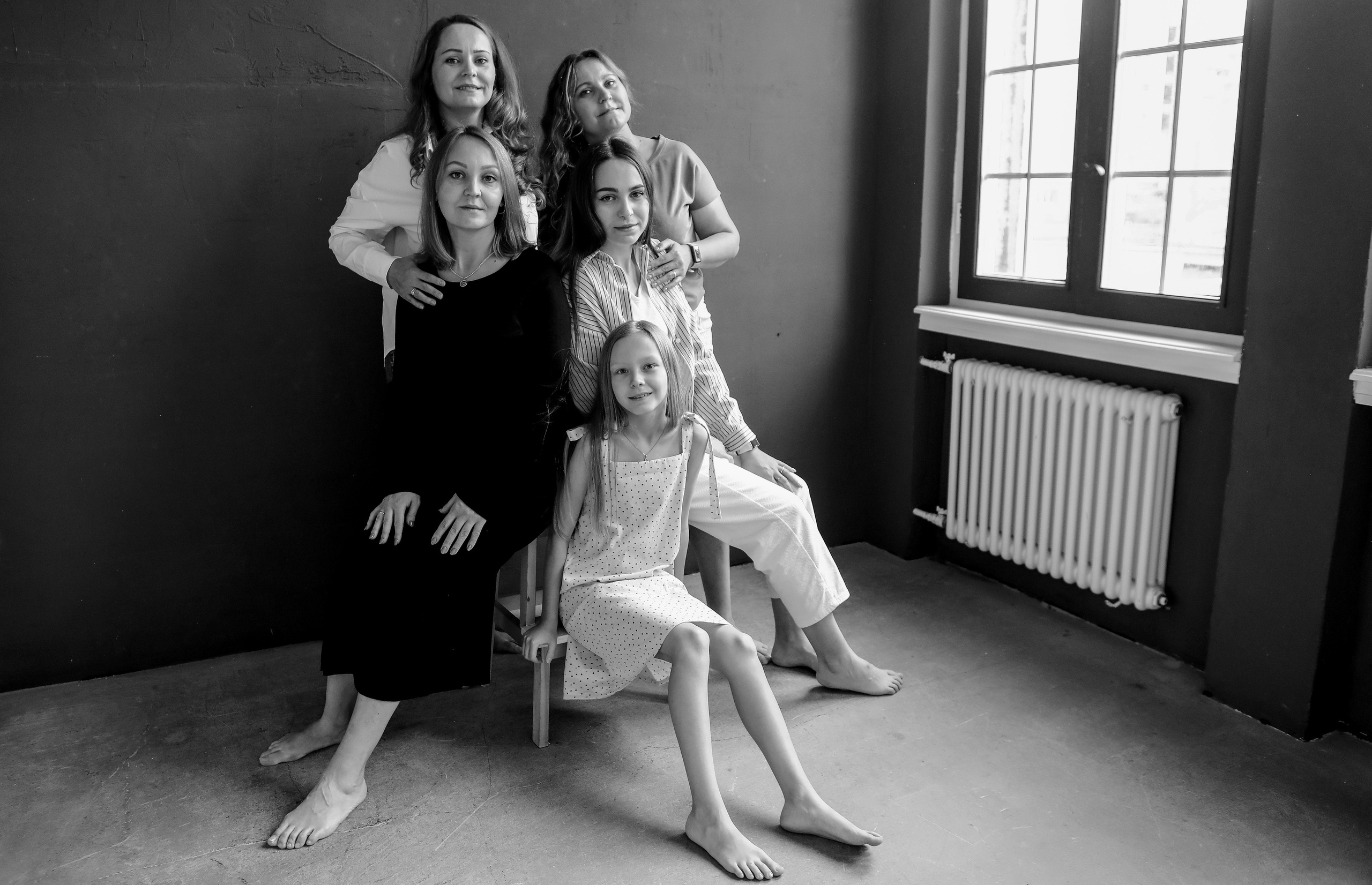 Три сестры и доченьки. Свадебный и семейный фотограф Ибрагимова Мария из Екатеринбурга