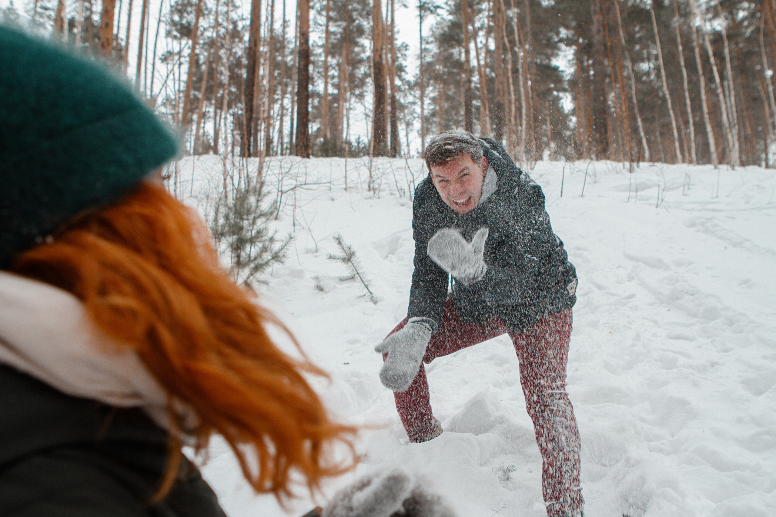 Зимняя Love Story Радмир и Натали. Свадебный и семейный фотограф Ибрагимова Мария из Екатеринбурга