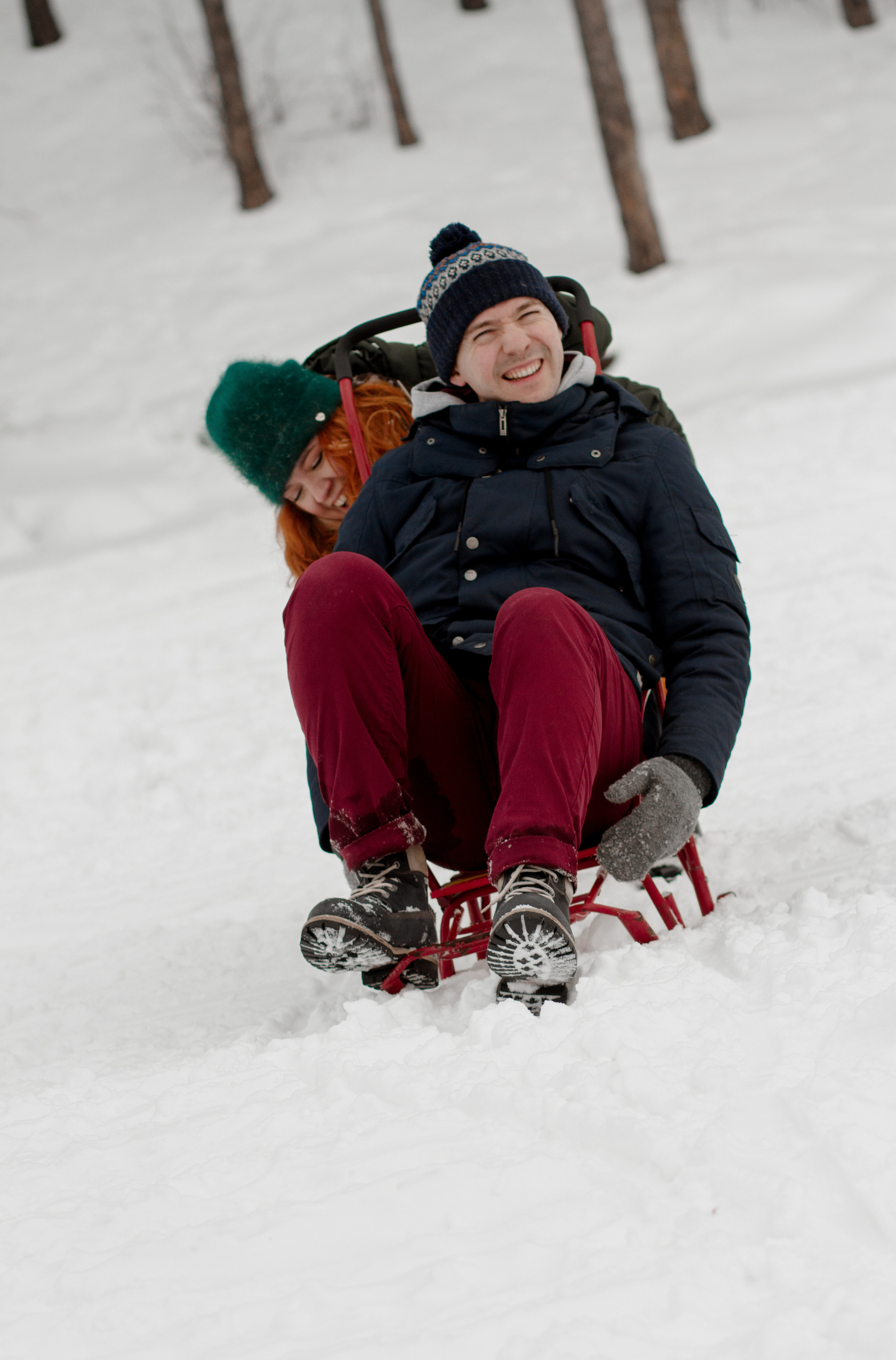 Зимняя Love Story Радмир и Натали. Свадебный и семейный фотограф Ибрагимова Мария из Екатеринбурга
