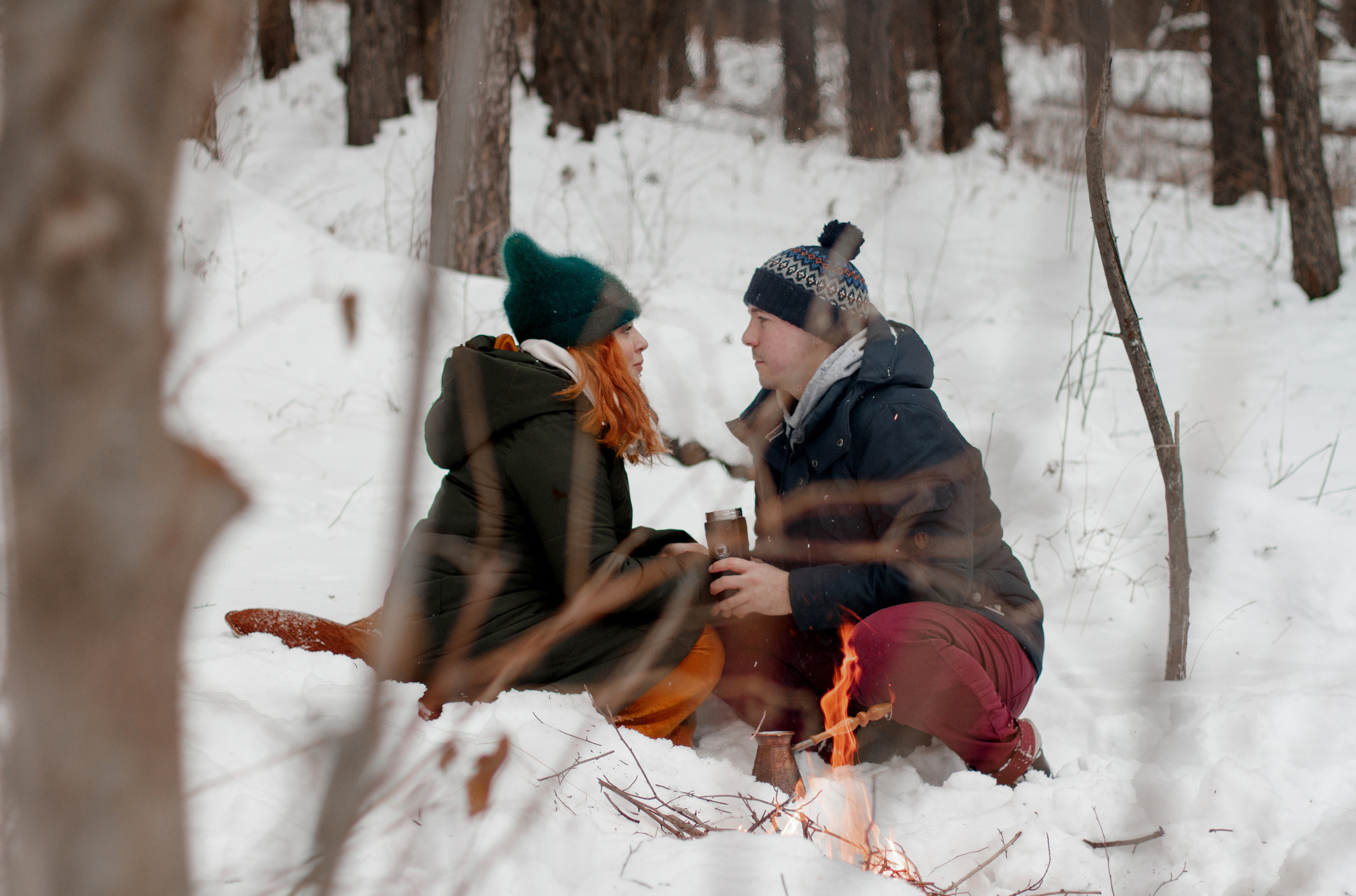 Зимняя Love Story Радмир и Натали. Свадебный и семейный фотограф Ибрагимова Мария из Екатеринбурга