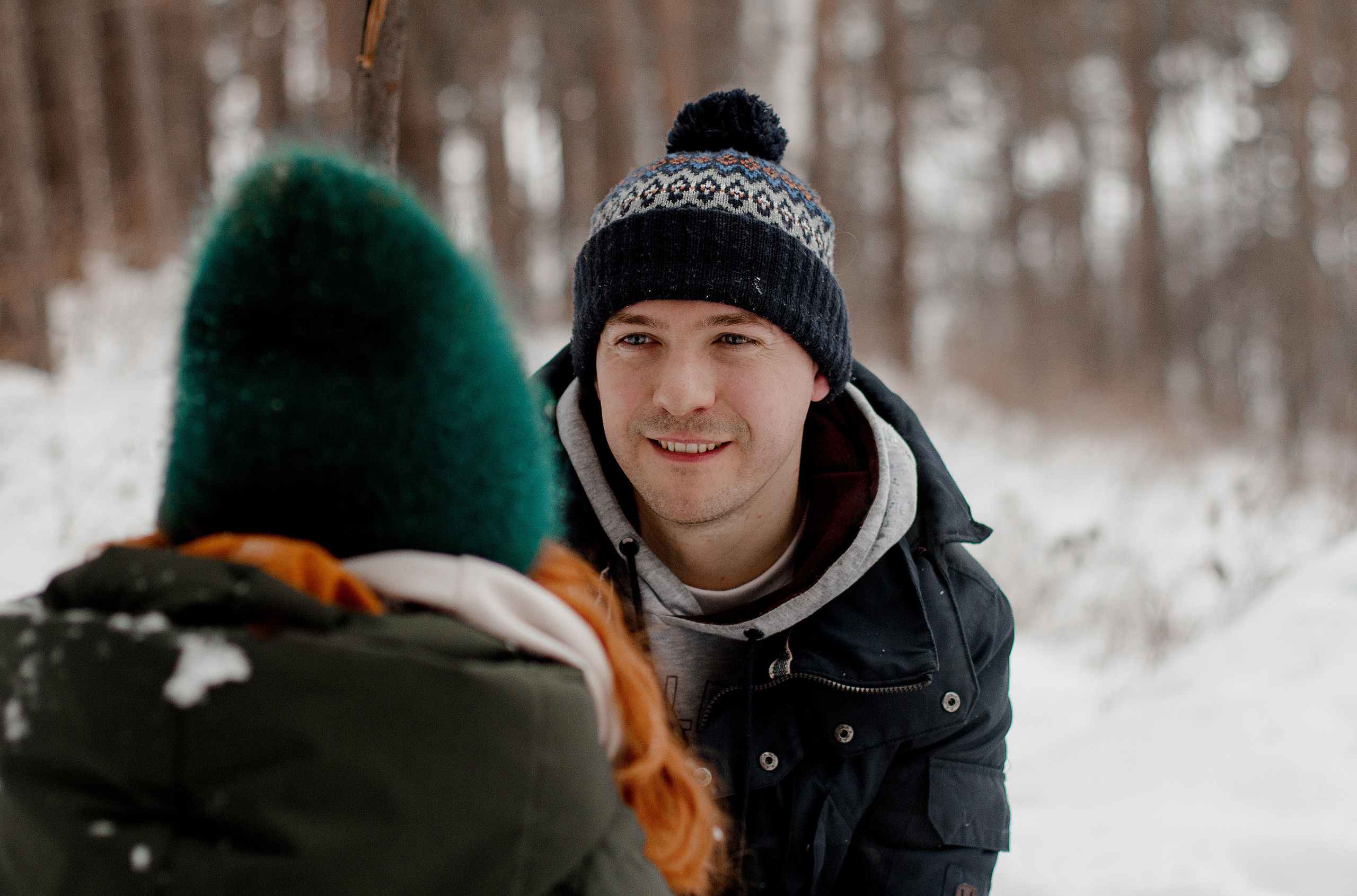 Зимняя Love Story Радмир и Натали. Свадебный и семейный фотограф Ибрагимова Мария из Екатеринбурга