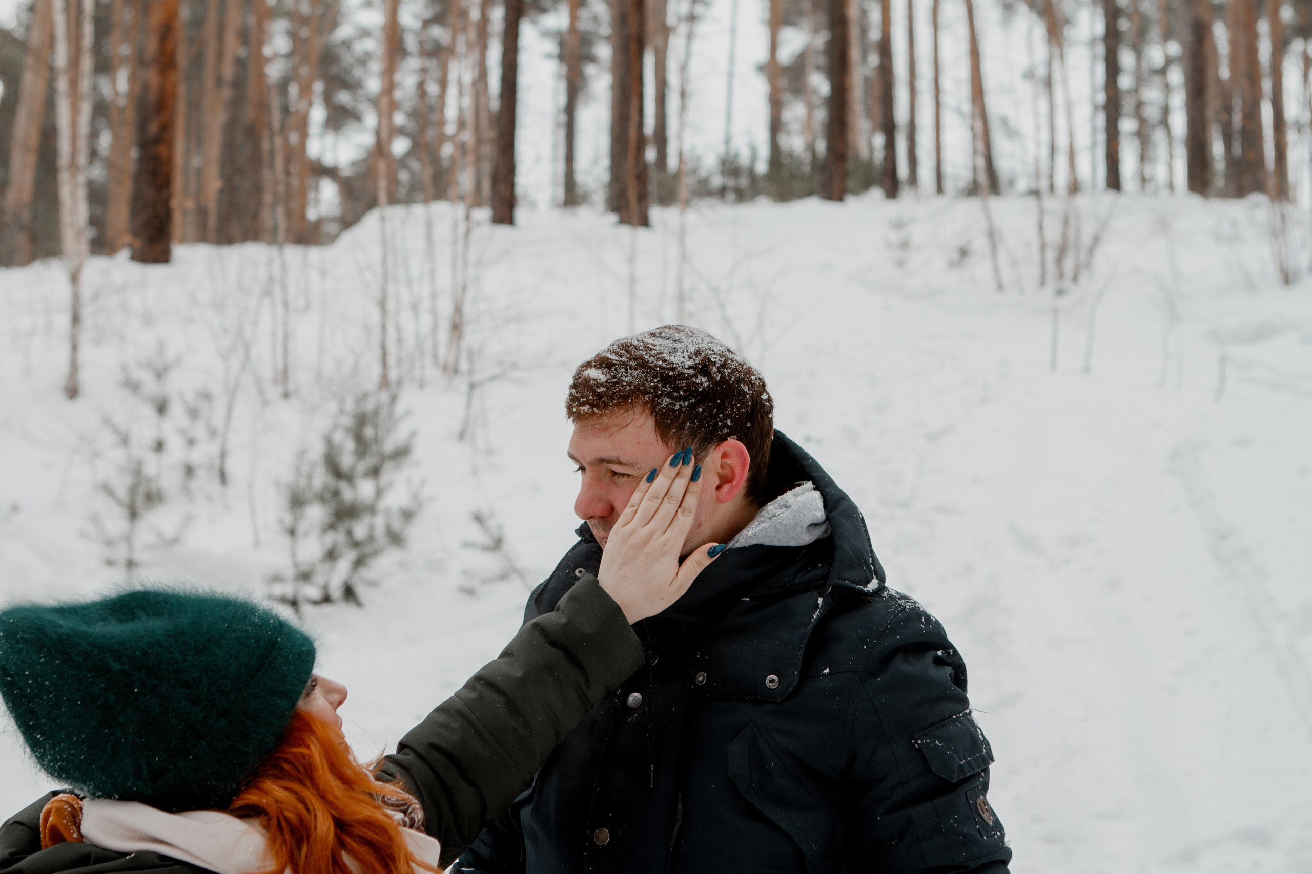 Зимняя Love Story Радмир и Натали. Свадебный и семейный фотограф Ибрагимова Мария из Екатеринбурга