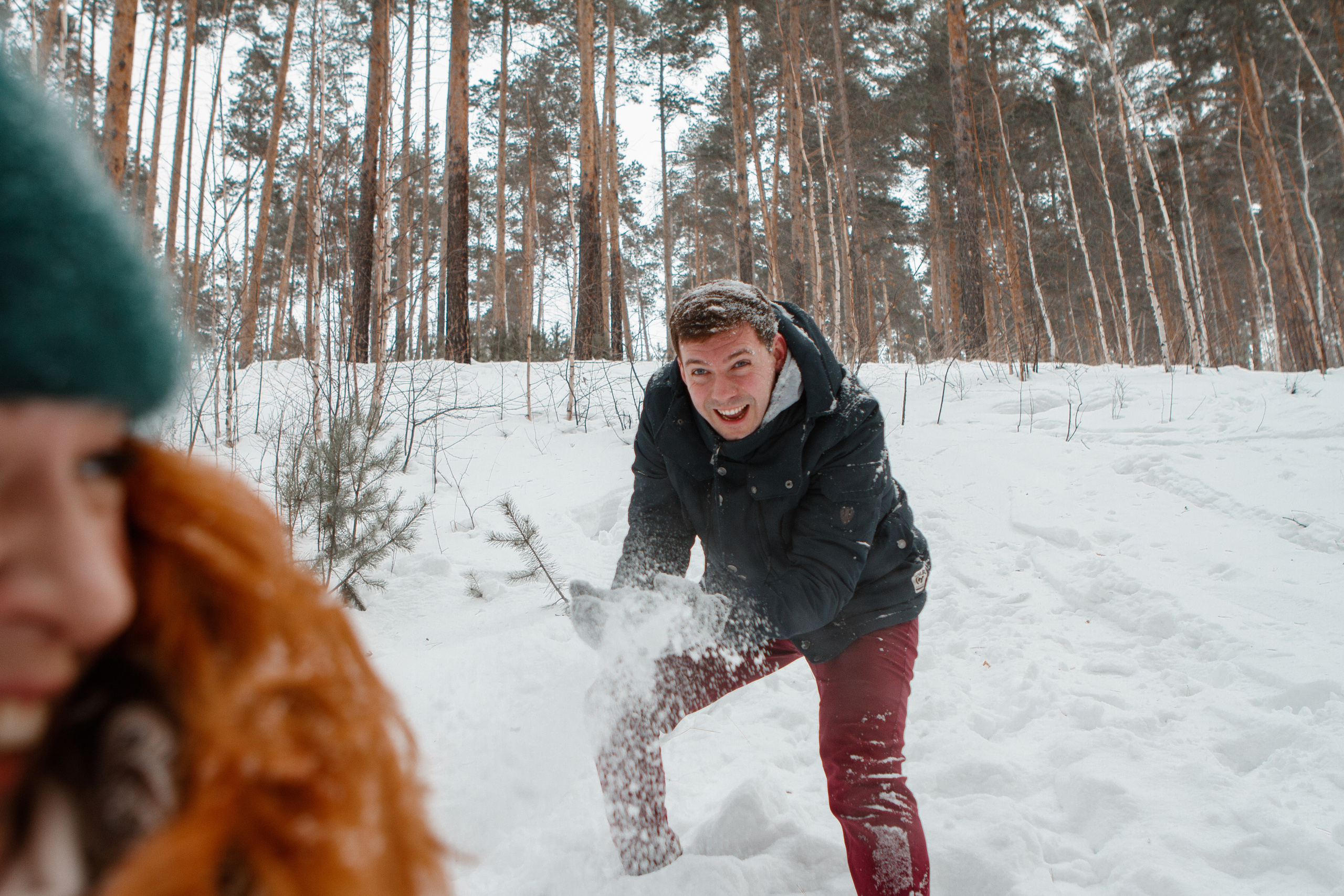 Зимняя Love Story Радмир и Натали. Свадебный и семейный фотограф Ибрагимова Мария из Екатеринбурга