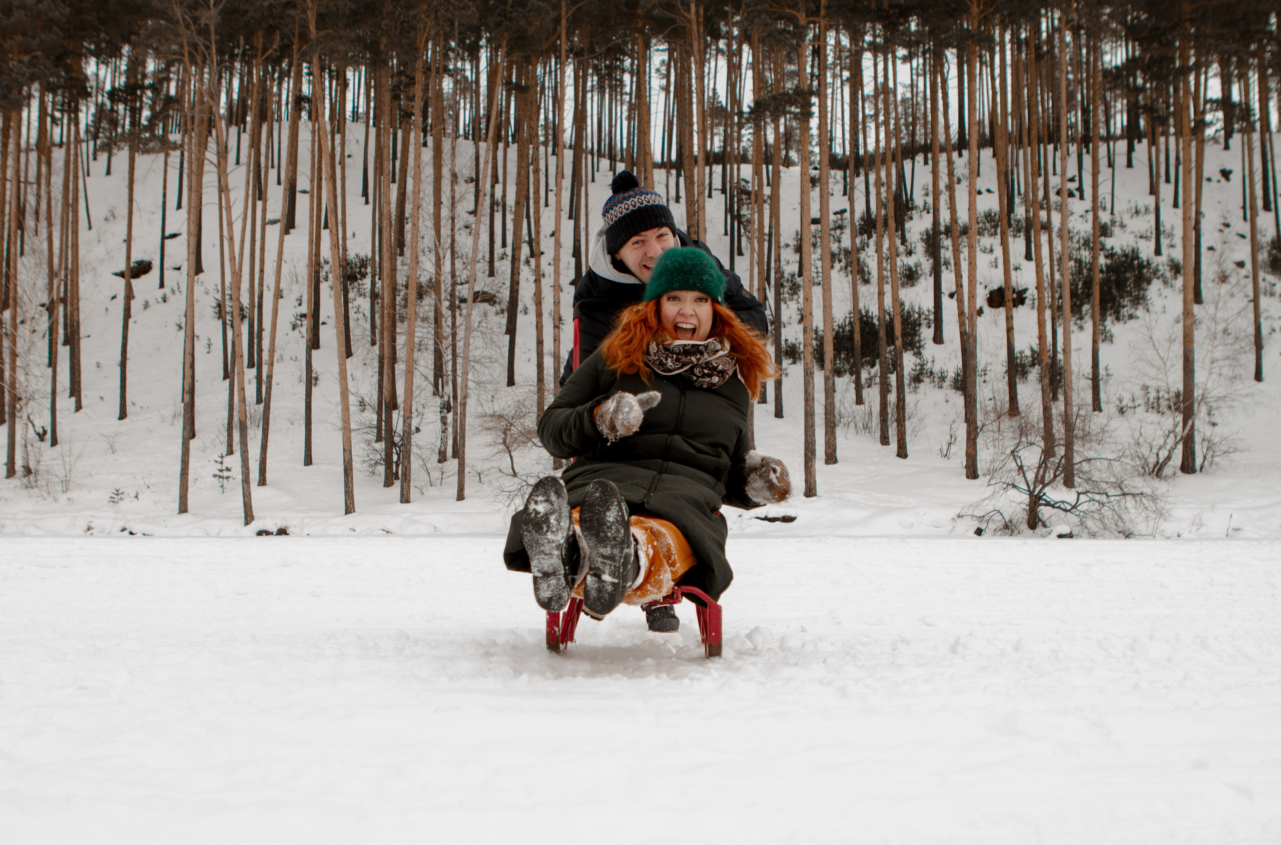 Зимняя Love Story Радмир и Натали. Свадебный и семейный фотограф Ибрагимова Мария из Екатеринбурга
