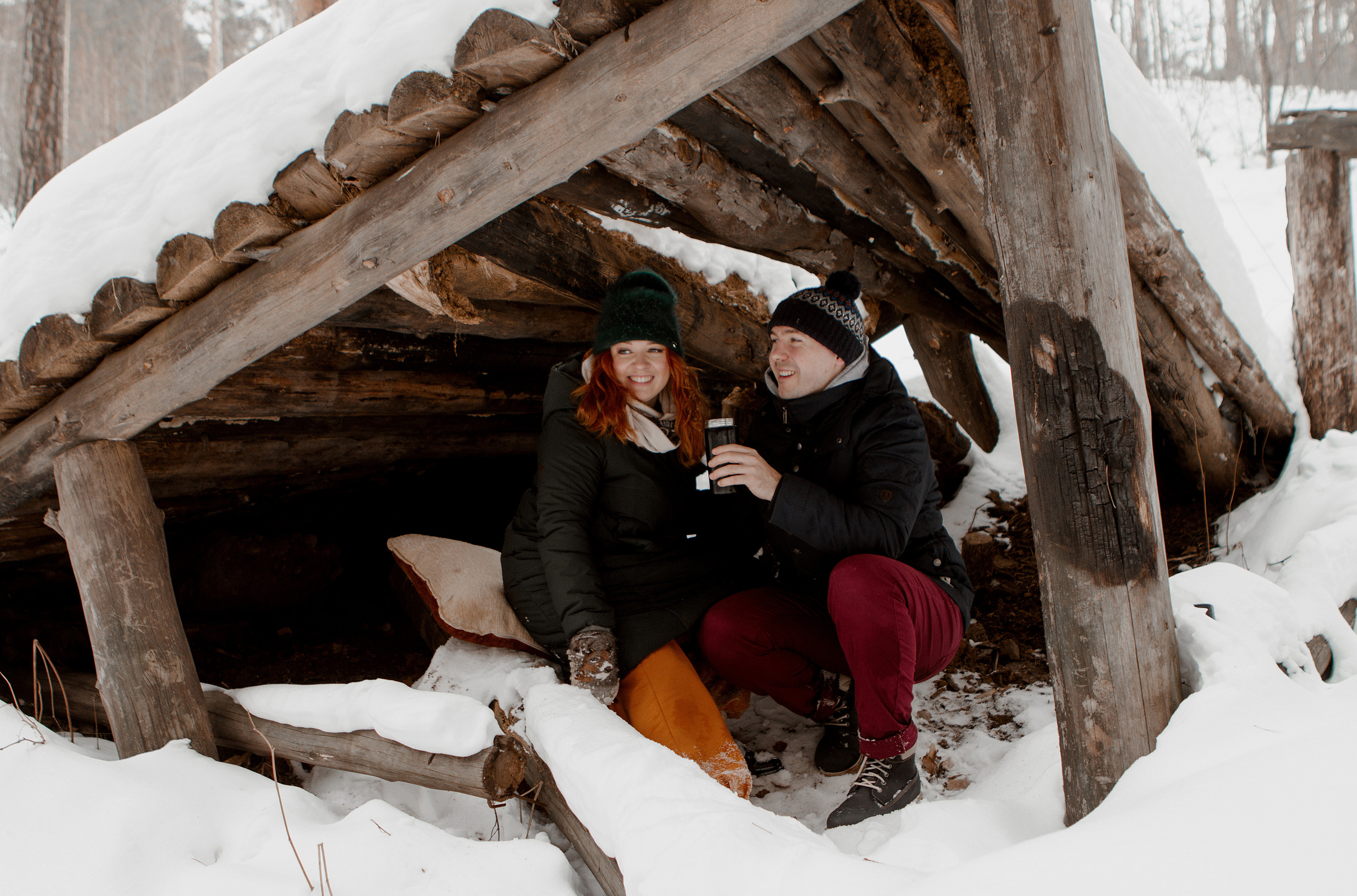 Зимняя Love Story Радмир и Натали. Свадебный и семейный фотограф Ибрагимова Мария из Екатеринбурга