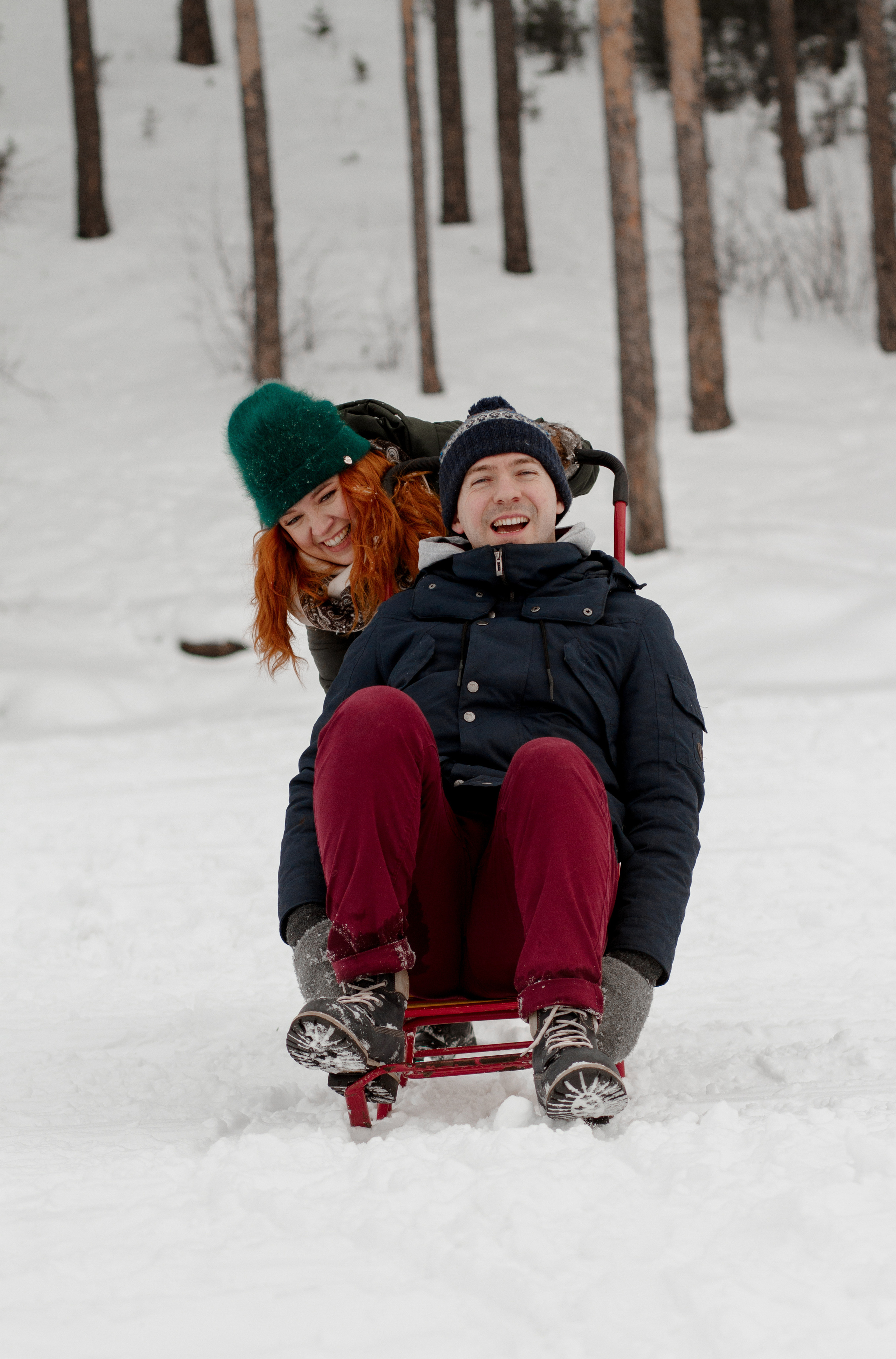 Зимняя Love Story Радмир и Натали. Свадебный и семейный фотограф Ибрагимова Мария из Екатеринбурга