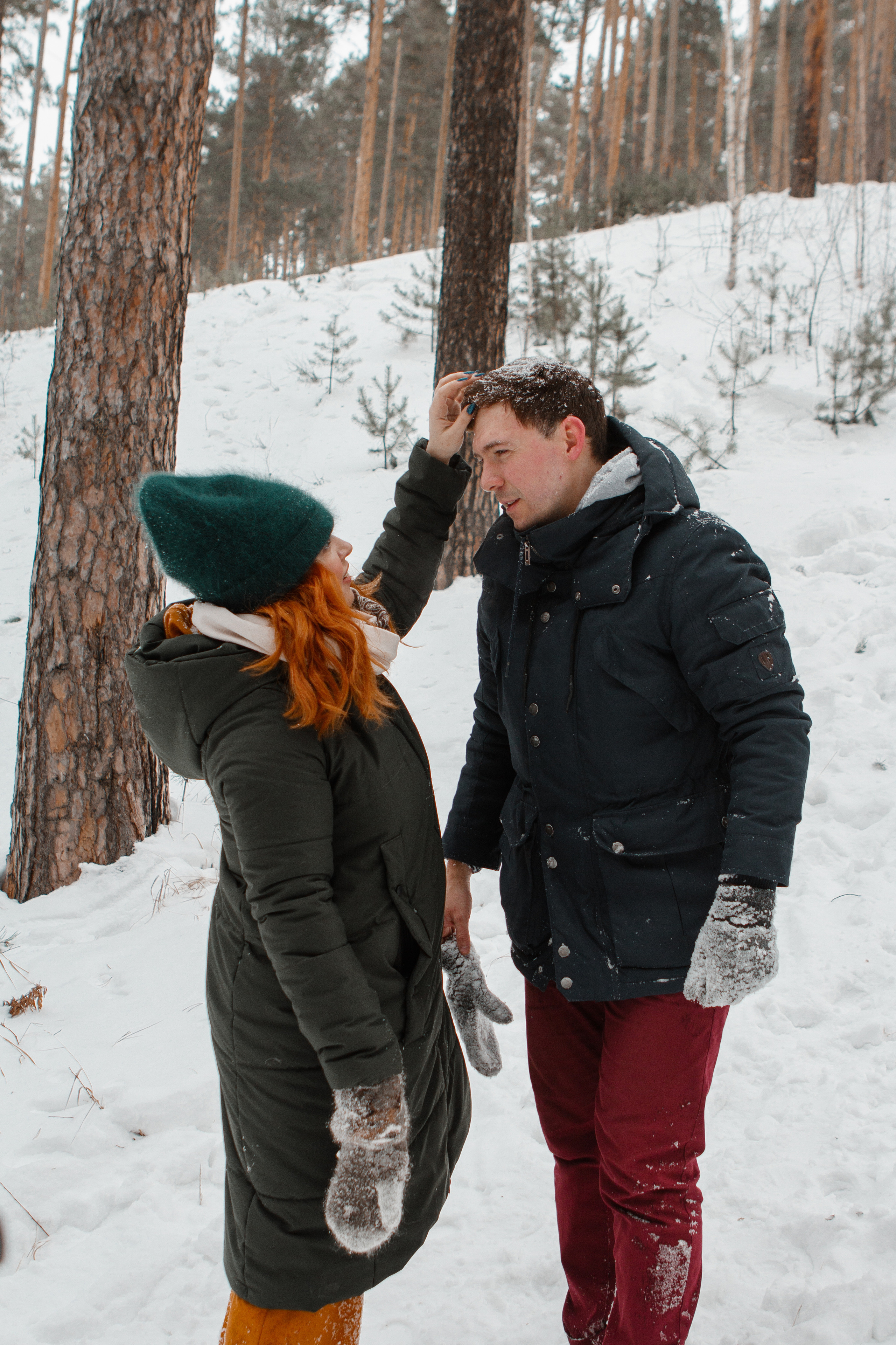 Зимняя Love Story Радмир и Натали. Свадебный и семейный фотограф Ибрагимова Мария из Екатеринбурга