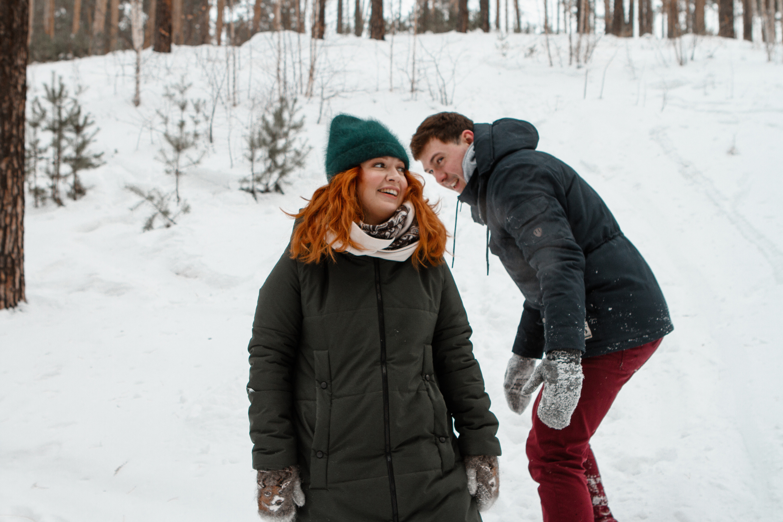 Зимняя Love Story Радмир и Натали. Свадебный и семейный фотограф Ибрагимова Мария из Екатеринбурга
