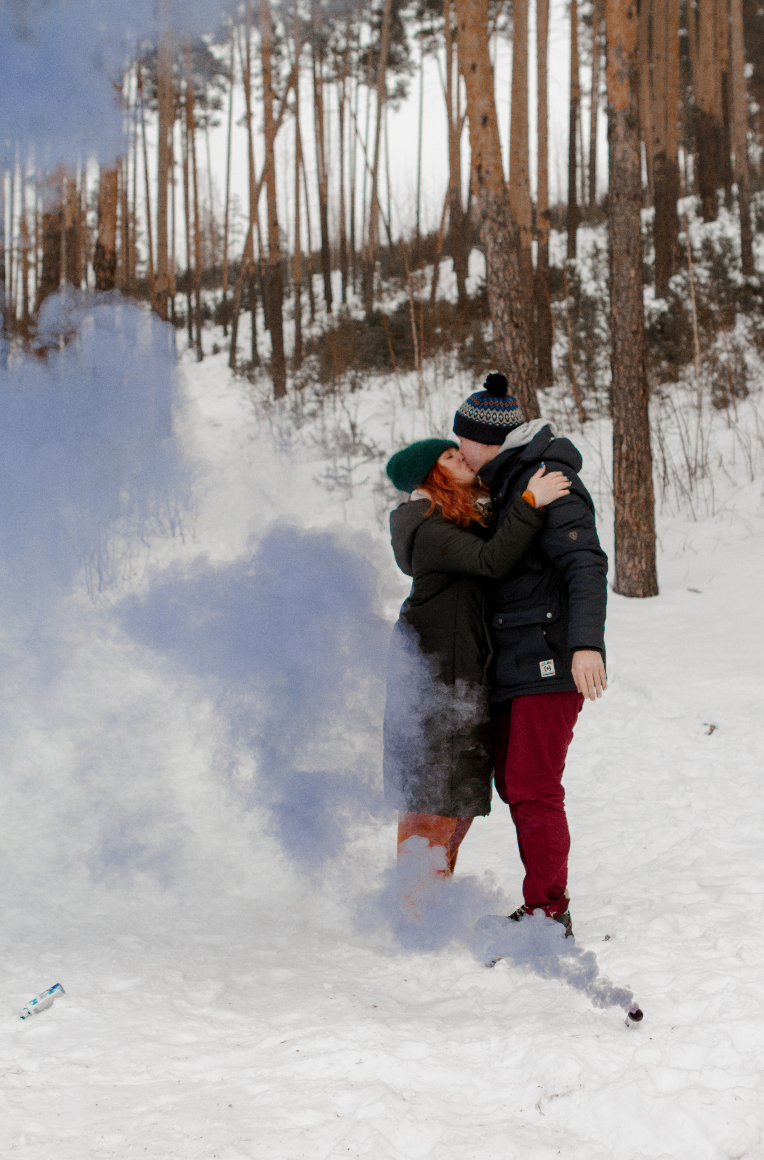 Зимняя Love Story Радмир и Натали. Свадебный и семейный фотограф Ибрагимова Мария из Екатеринбурга