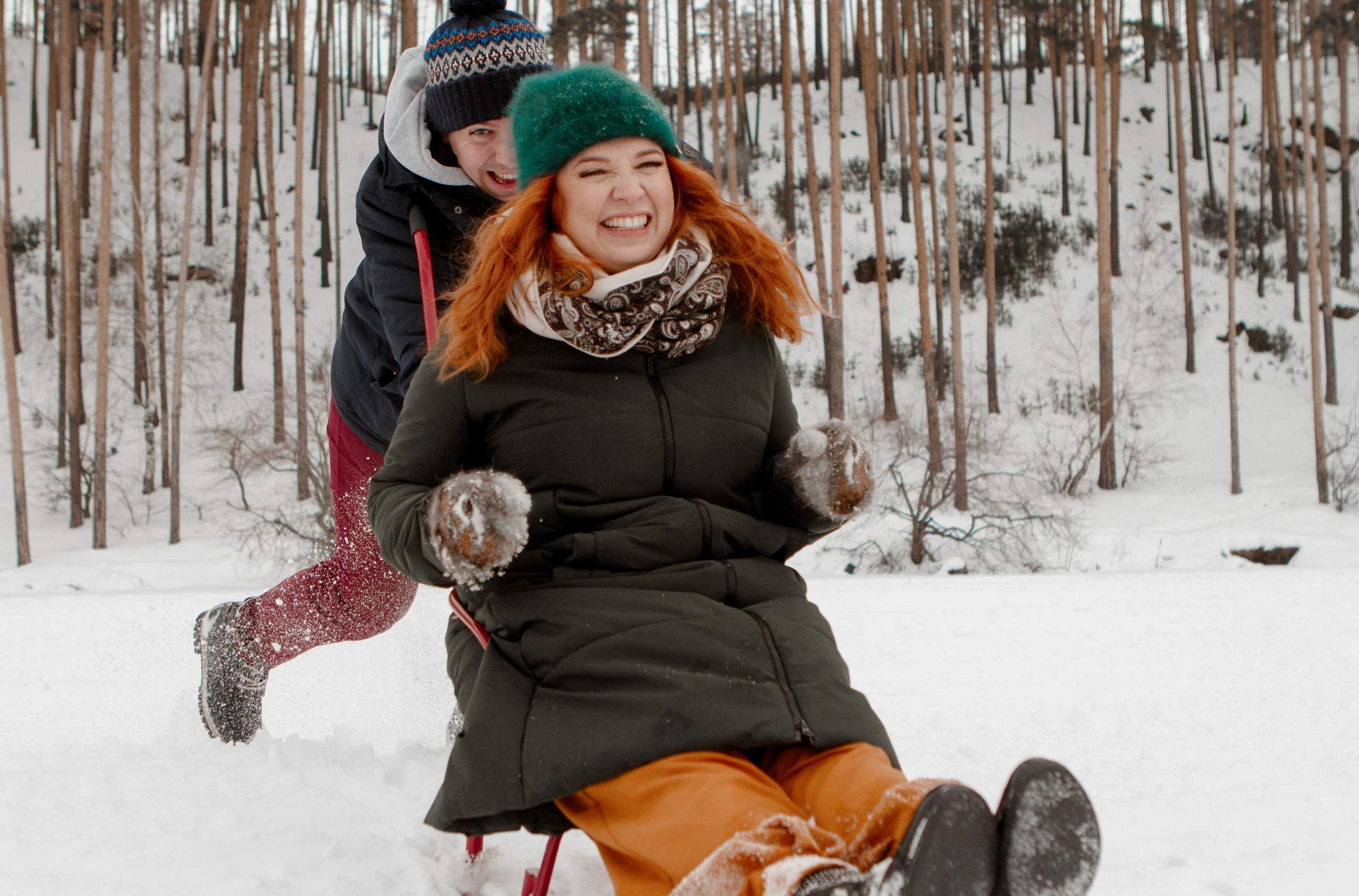 Зимняя Love Story Радмир и Натали. Свадебный и семейный фотограф Ибрагимова Мария из Екатеринбурга