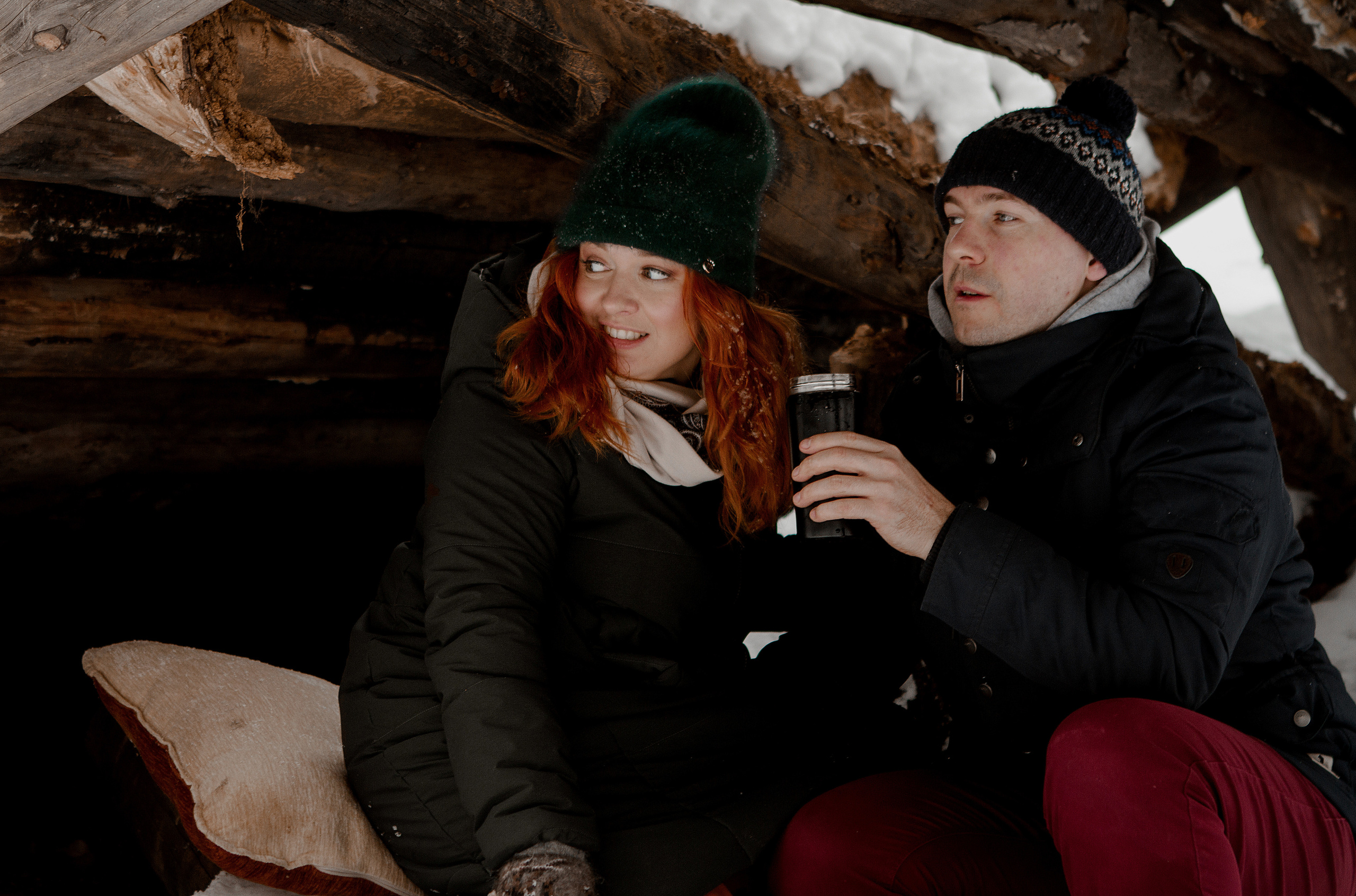 Зимняя Love Story Радмир и Натали. Свадебный и семейный фотограф Ибрагимова Мария из Екатеринбурга