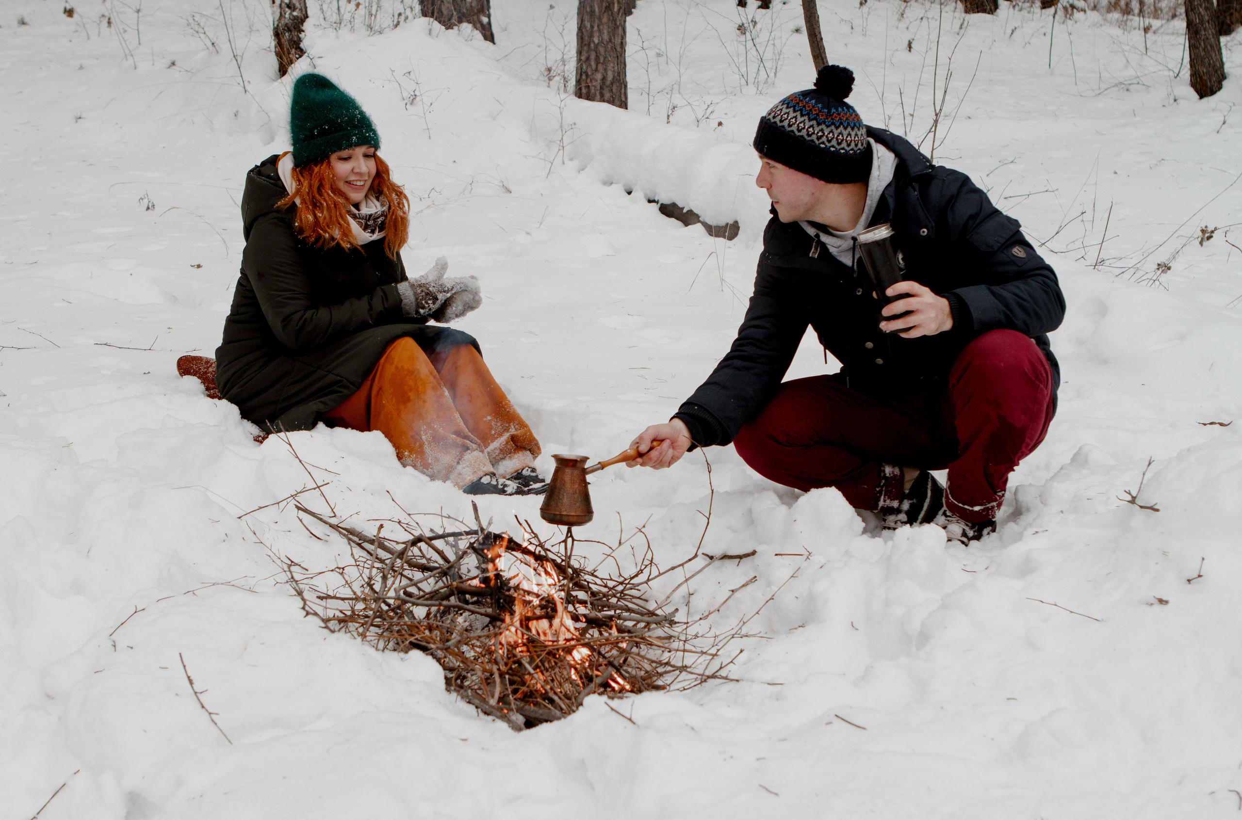 Зимняя Love Story Радмир и Натали. Свадебный и семейный фотограф Ибрагимова Мария из Екатеринбурга